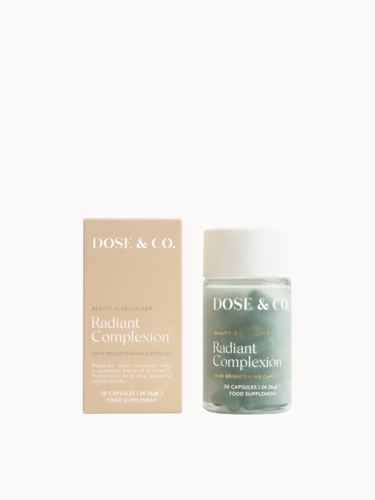 Dose & Co Radiant Complexion - 30 Capsules