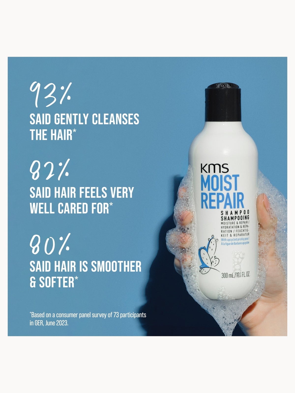 KMS Supersize Moist Repair Hair Rescue Shampoo and Conditioner Bundle for Dry and Damaged Hair (Worth £85.50) 3