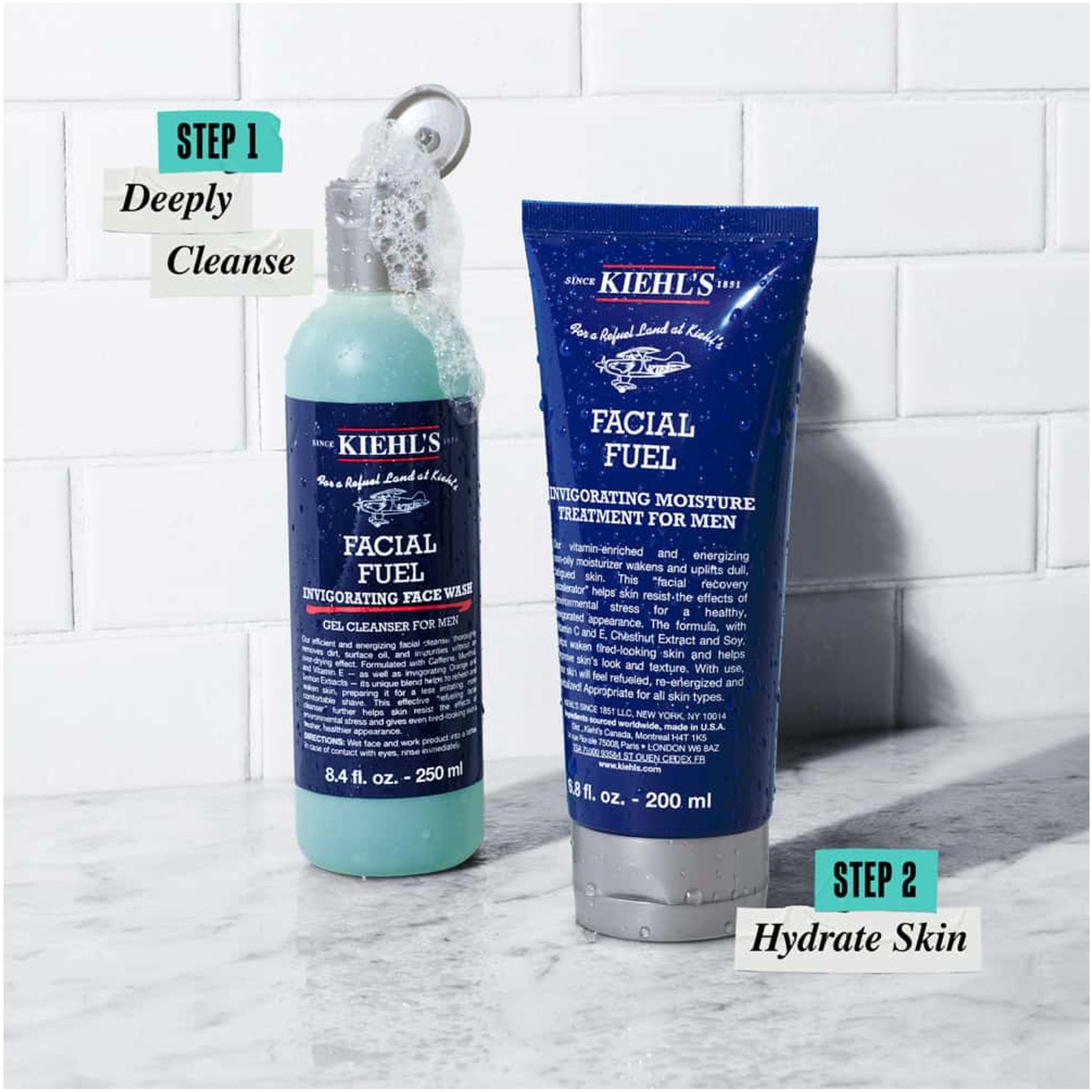 Thumbnail - Kiehl's Facial Fuel Face Wash Set