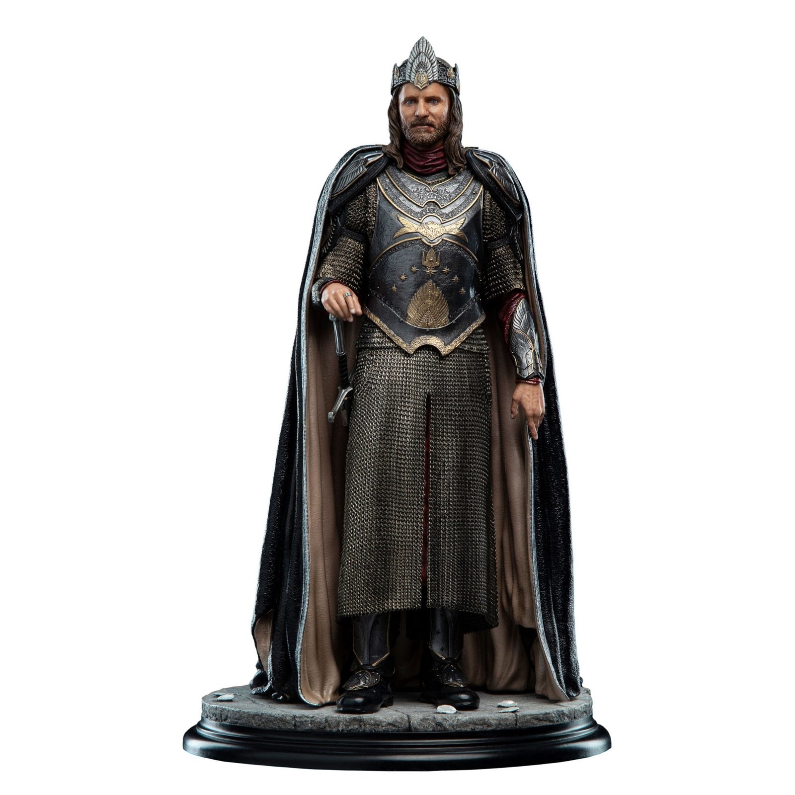 Weta Workshop The Lord Of The Rings Statue 1/6 Scale King Aragorn (Classic Series) 34cm