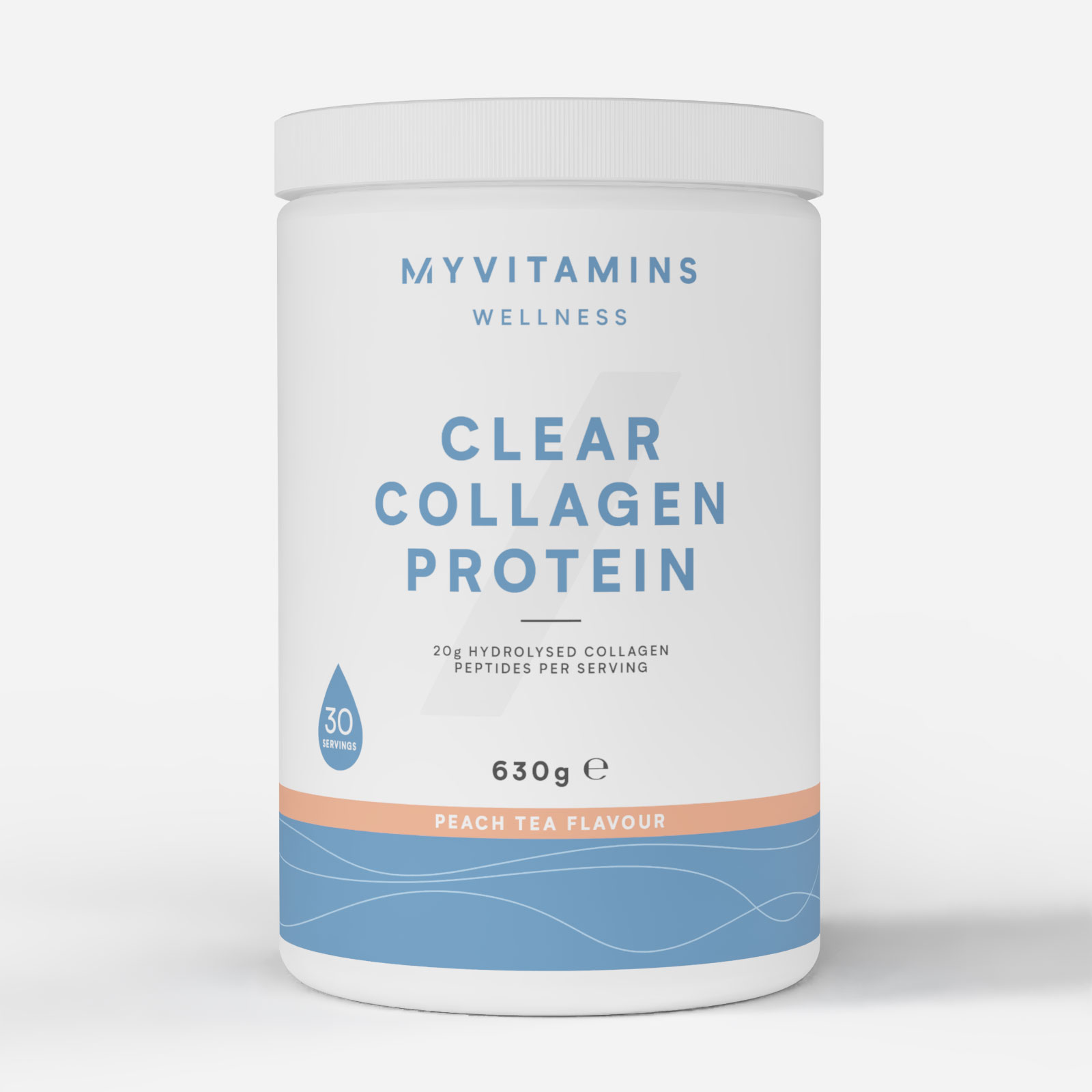 5059883484365 - Kollagen-Pulver - 630g - Pfirsichtee
