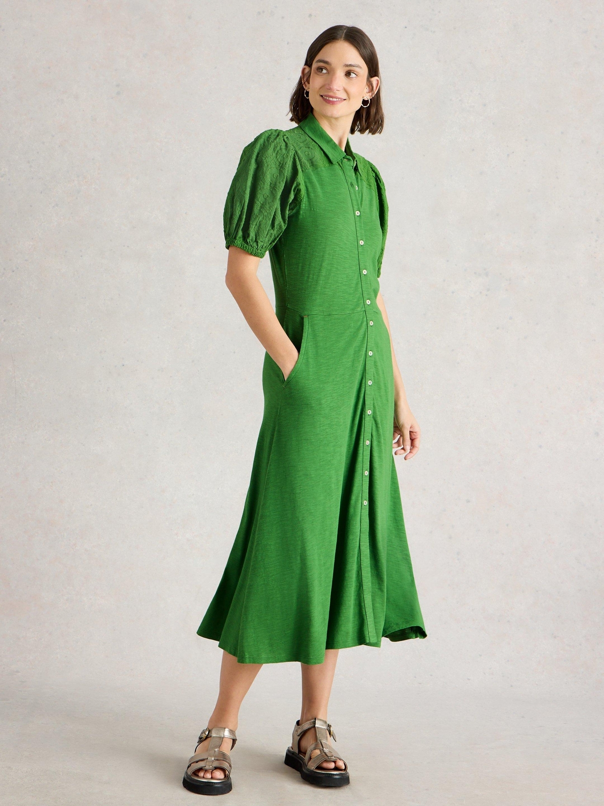 Besticktes Kleid Rua - 46/R