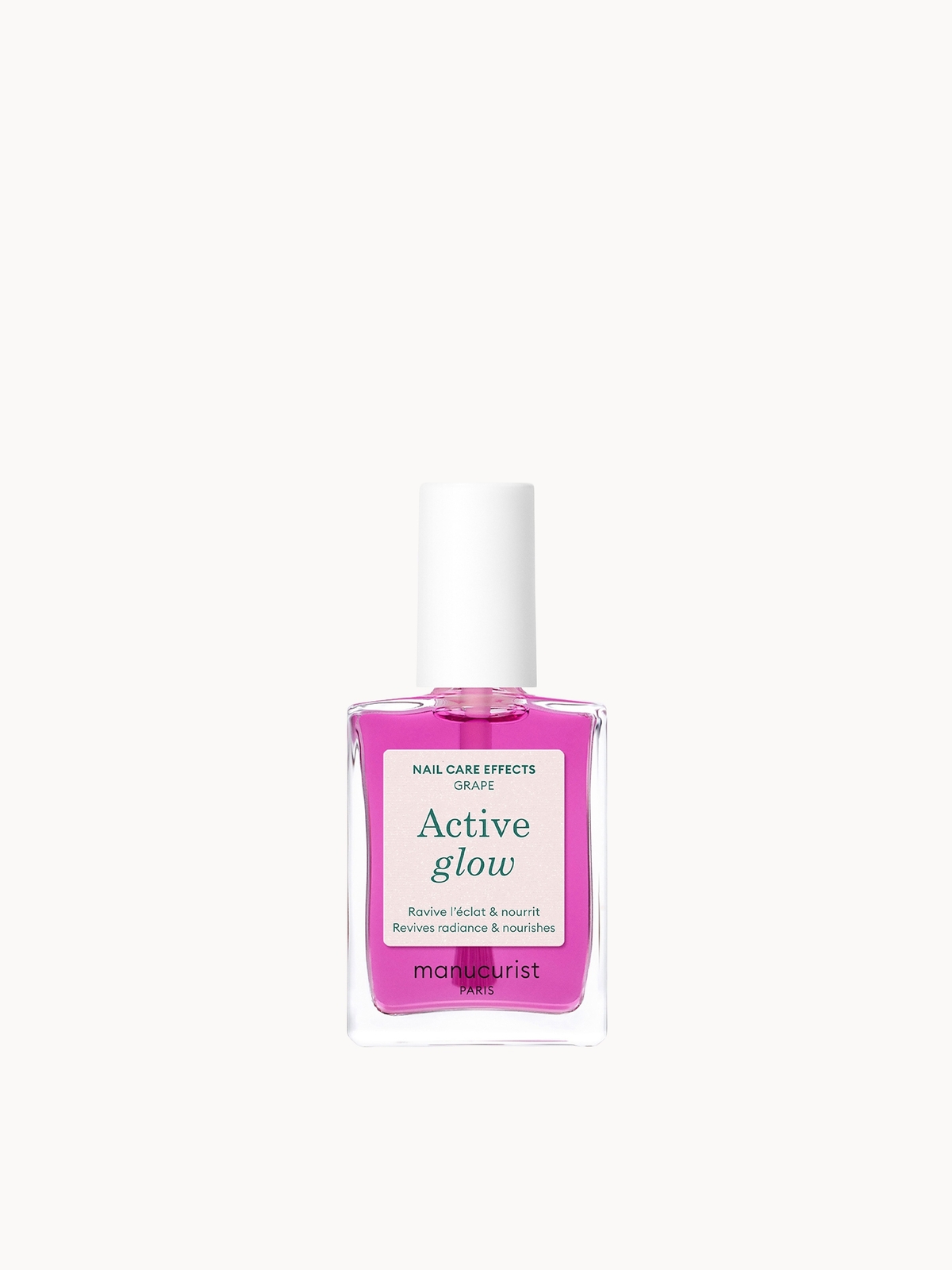 Manucurist Active Glow Polish 15ml - Grape