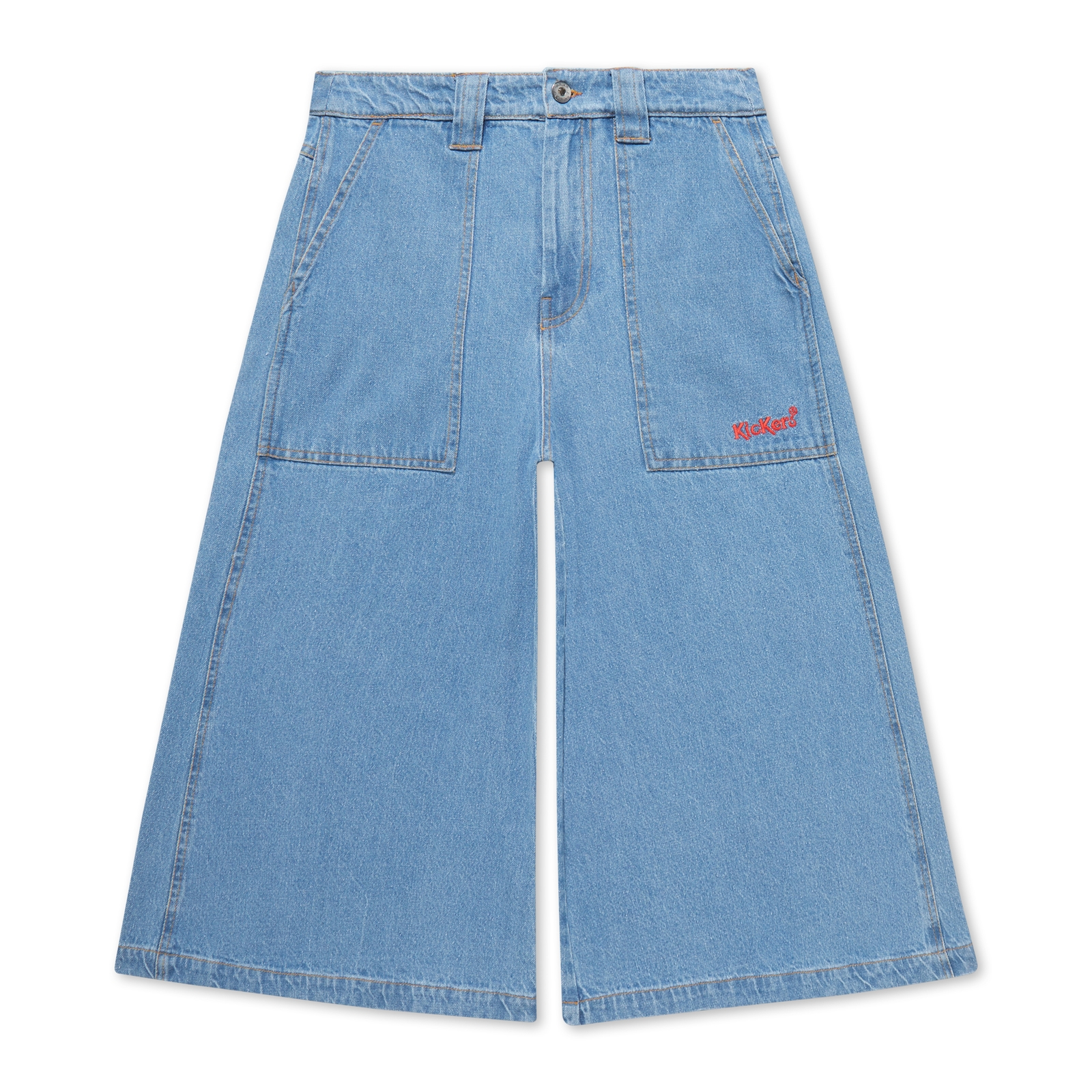 Adult Womens Kickers Classic Jort Blue