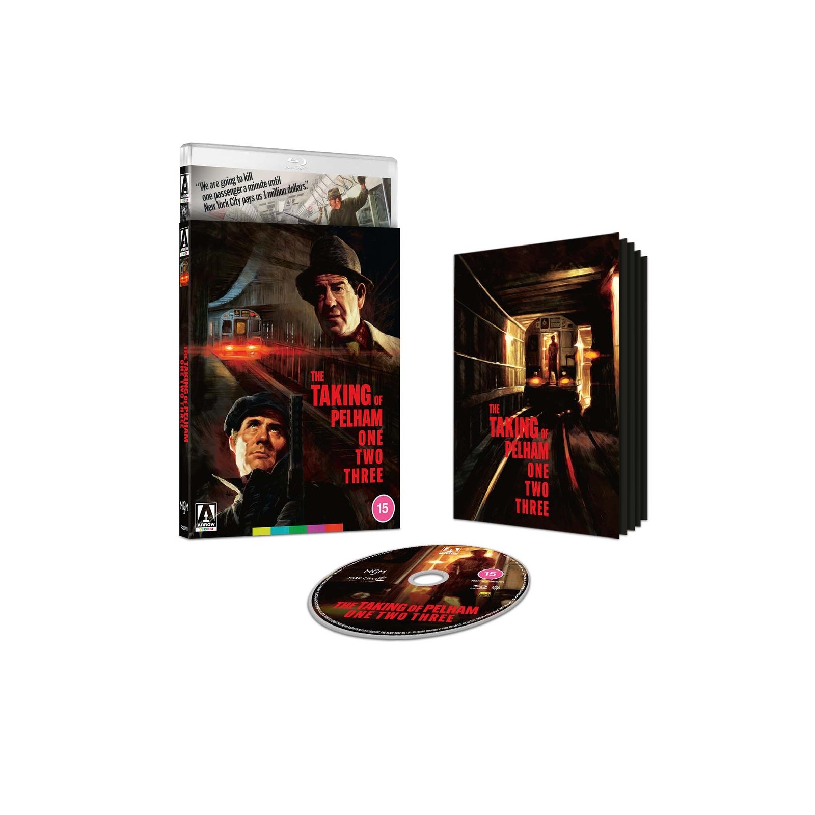 Arrow Films The Taking Of Pelham One Two Three Limited Edition Blu-ray