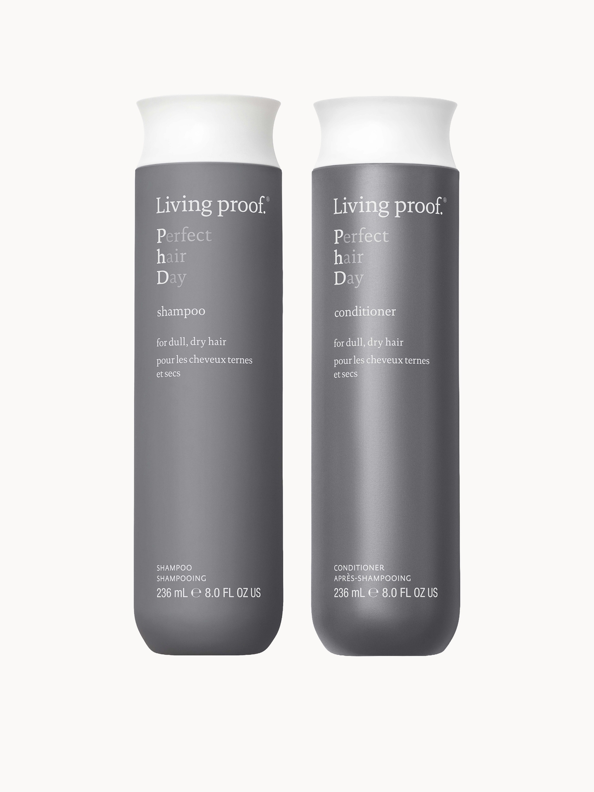 Living Proof Perfect Hair Day Shampoo and Conditioner Bundle for Hydration, Softness and Shine