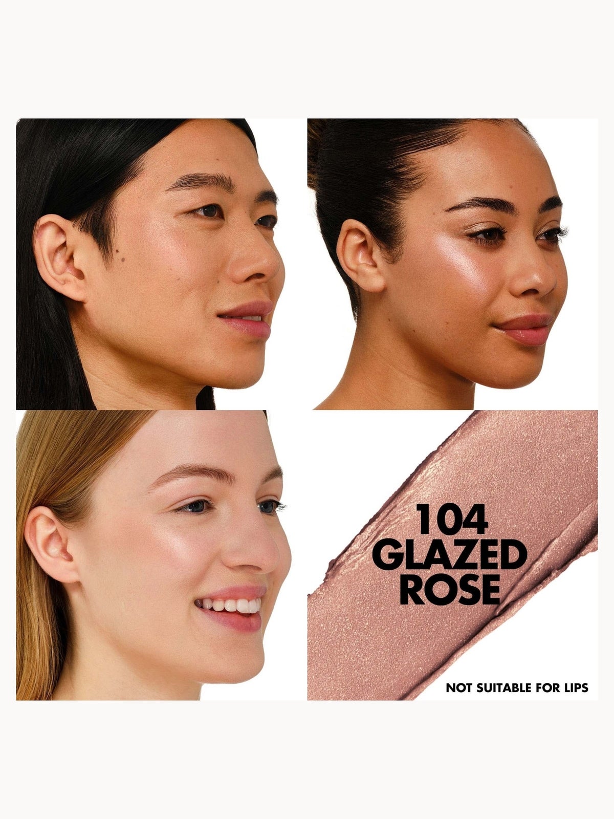 MAKE UP FOR EVER Artist Color Crayon 7g (Various Shades) - 104 Glazed Rose (Shimmery) 2
