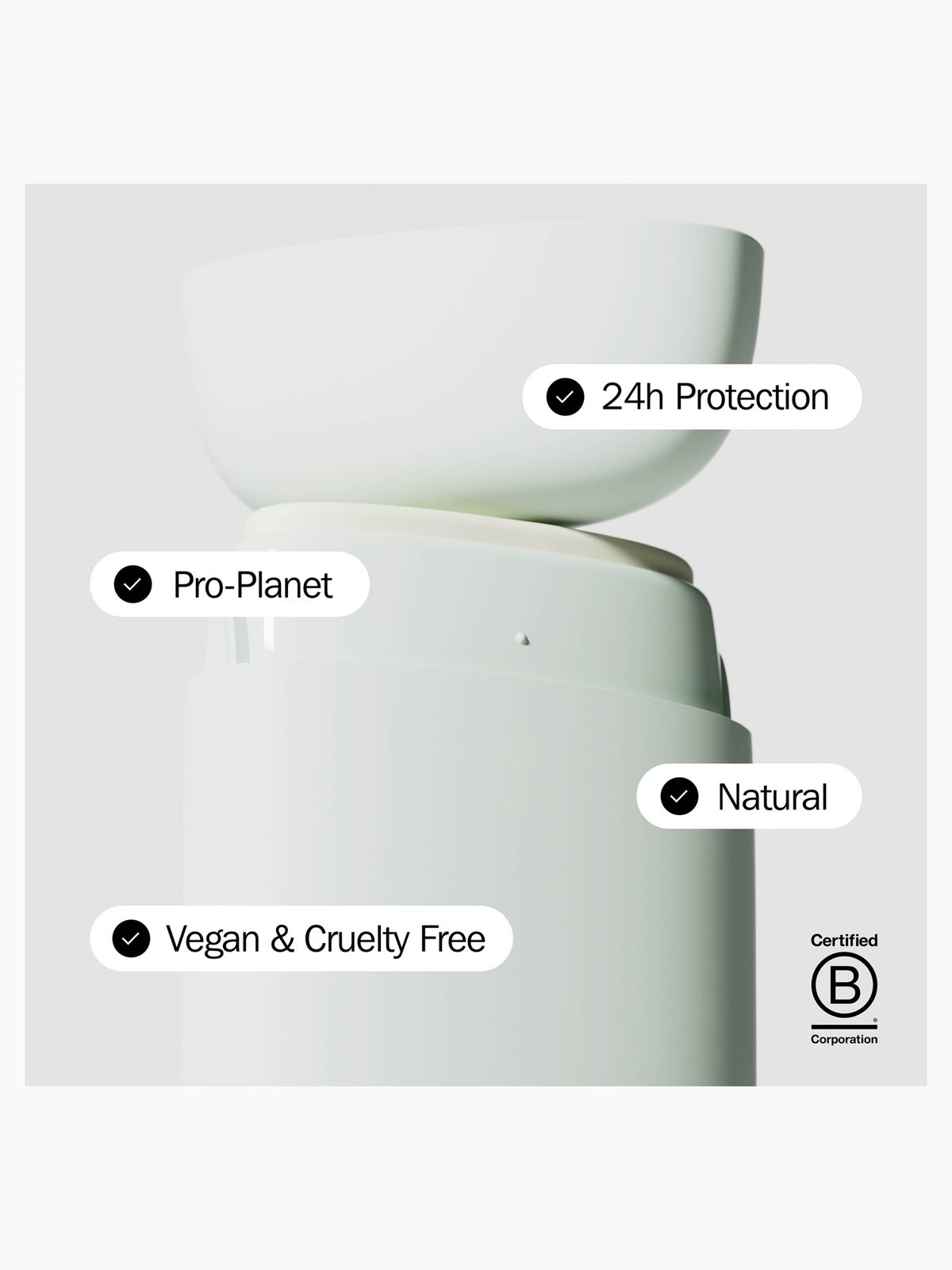 Fussy Natural Deodorant Refill Tropic Tonic 40g 2