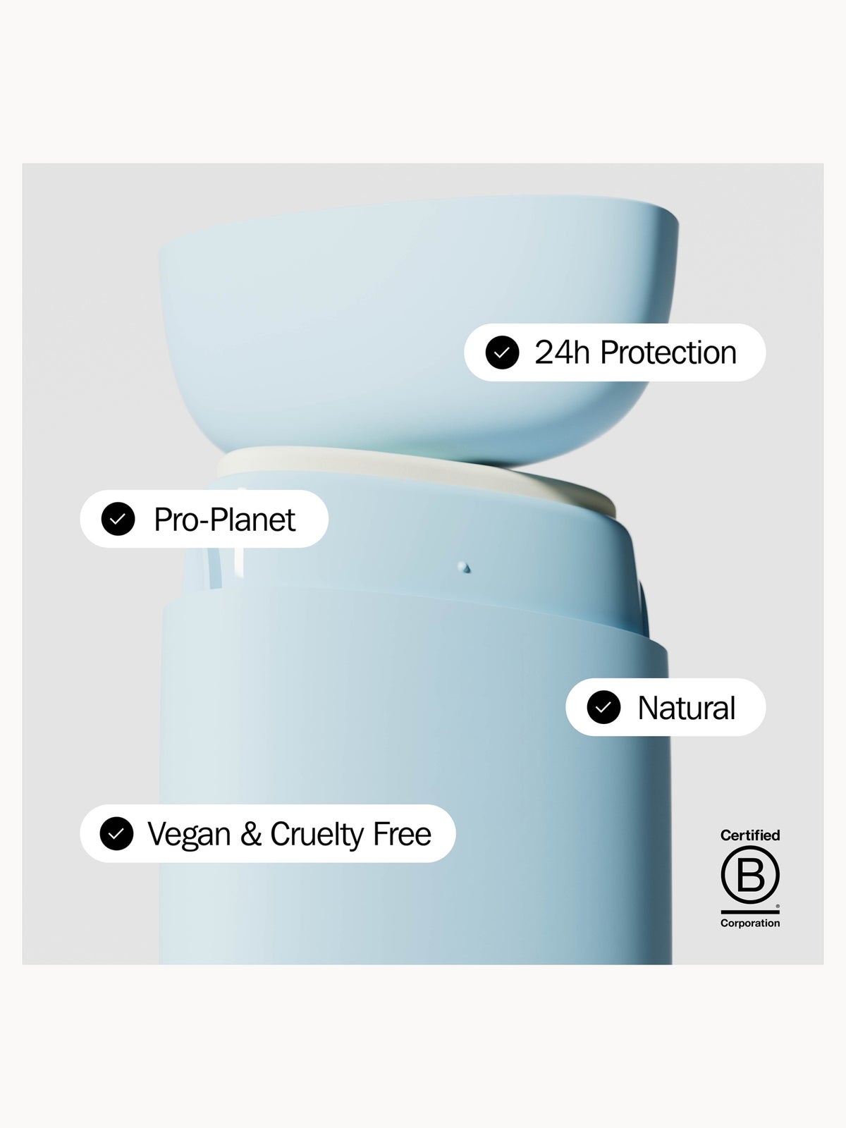 Fussy Natural Deodorant Refill Cloud Nine 40g 2