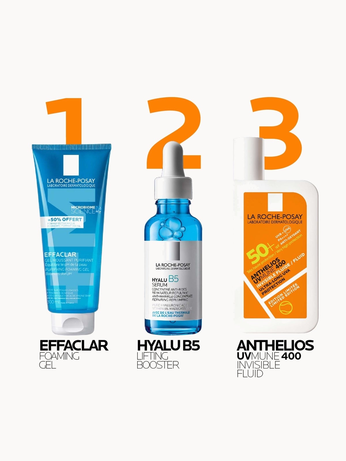 La Roche-Posay Exclusive Anthelios UVMune 400 Pro Sport Daily Invisible Fluid SPF 50+ 50ml 3