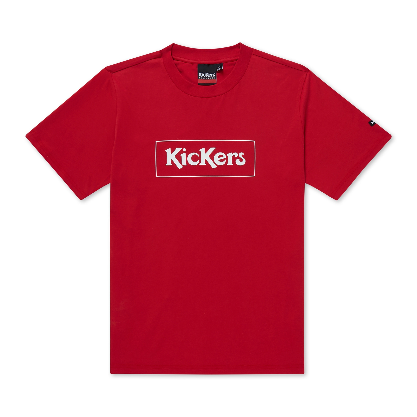 Adult Mens Kickers Classic Box Tee Red