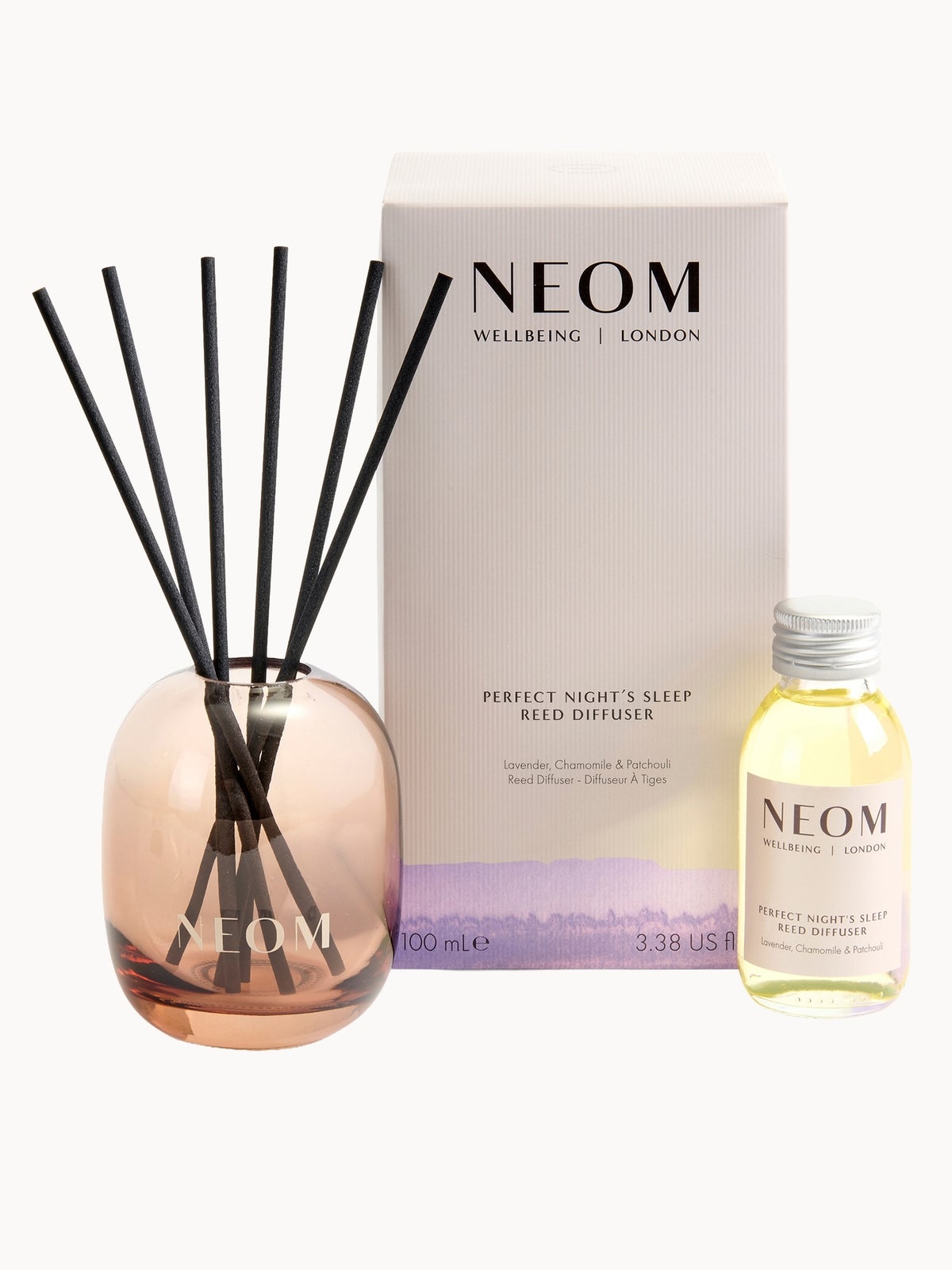 NEOM Wellbeing Perfect Night’s Sleep Reed Diffuser 100ml 3