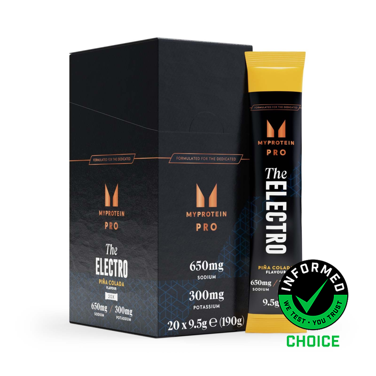 Myprotein UK MyProtein THE Electro | Electrolyte Sachets - 20 x 9.5g - Pina Colada