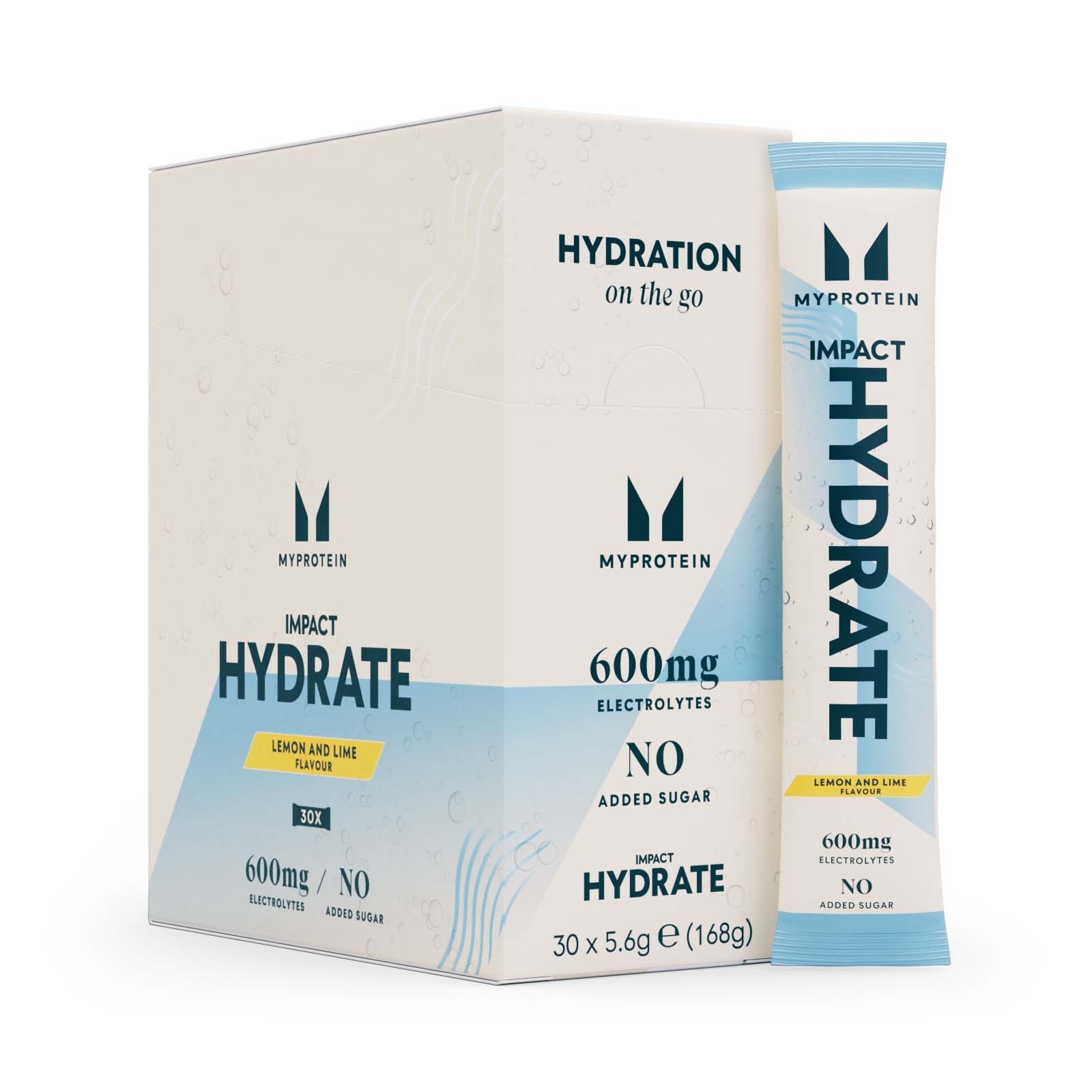 5059883485065 - Impact Hydrate | Sticks - 30 x 56g - Zitrone & Limette