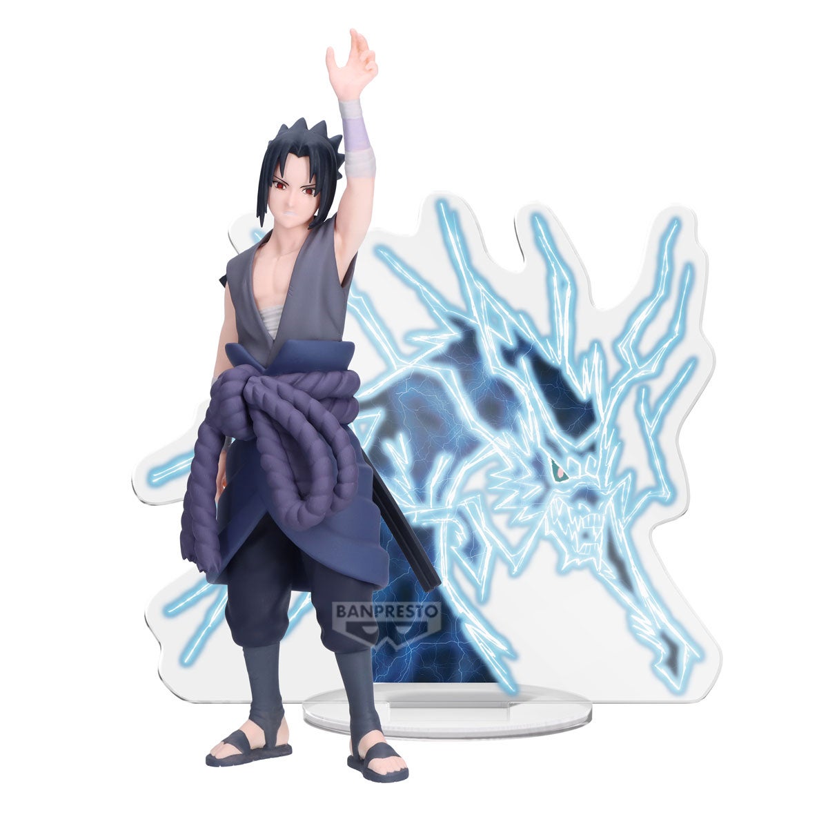 Banpresto Naruto Shippuden Panel Spectacle Sasuke Uchiha Lightning From Heaven Figure