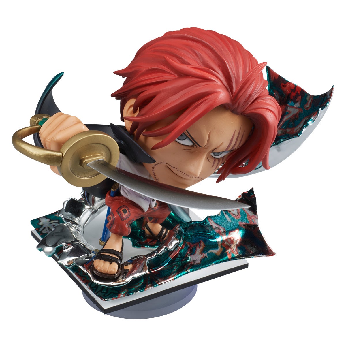 Shokugan Niformation One Piece Shanks Tsukuru Figure