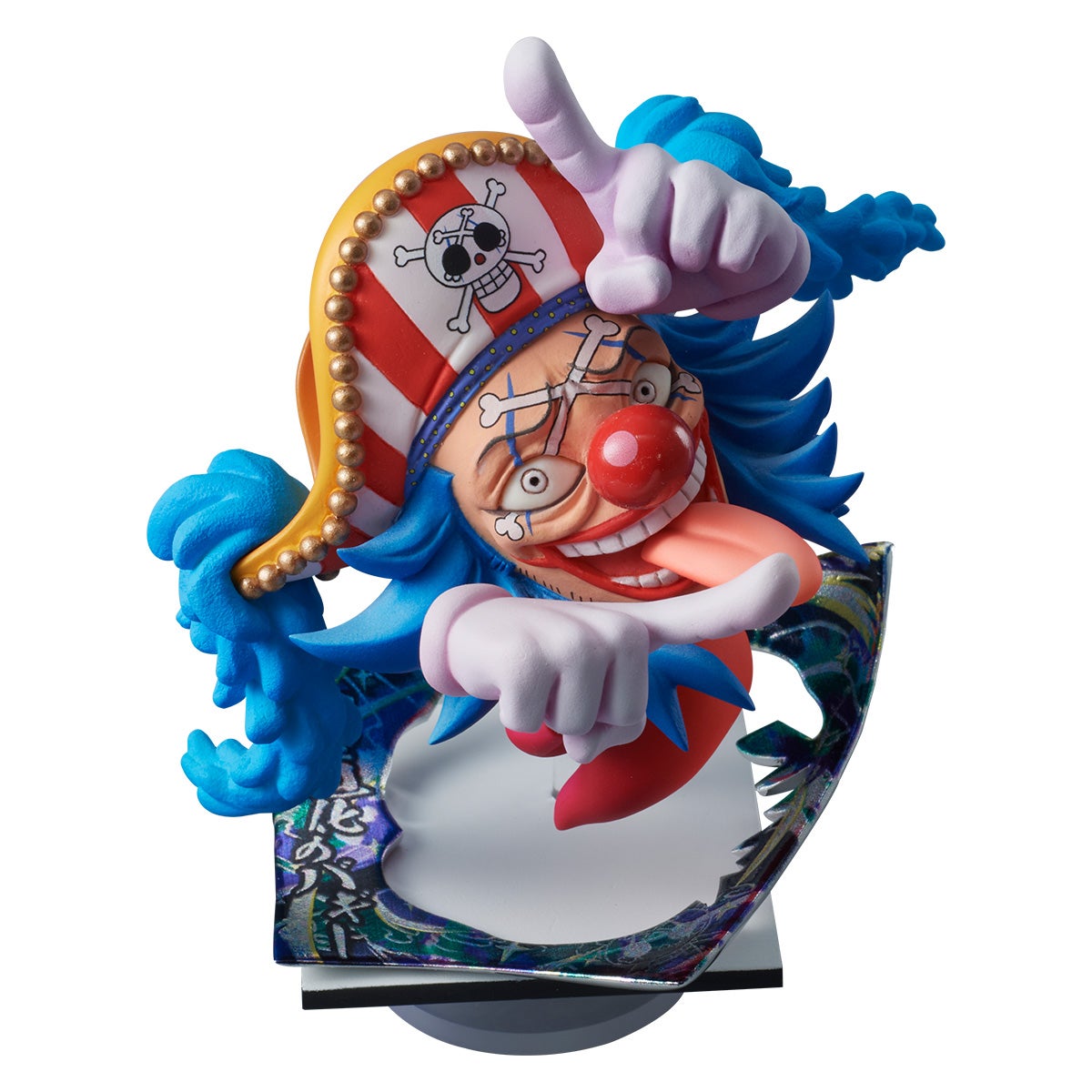 Shokugan Niformation One Piece Buggy Tsukuru Figure