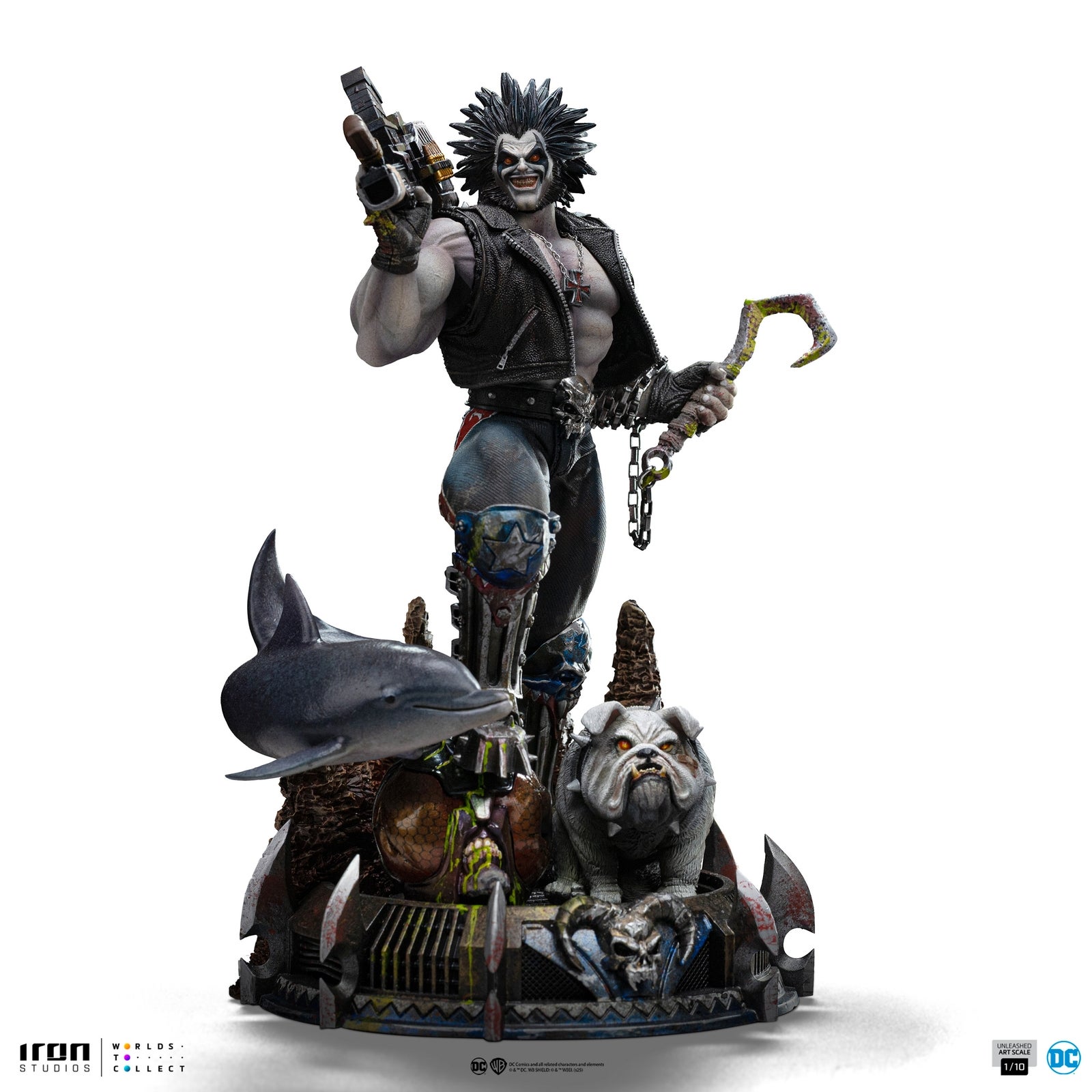 Iron Studios DC Comics Lobo Unleashed Art Scale 1/10 Statue