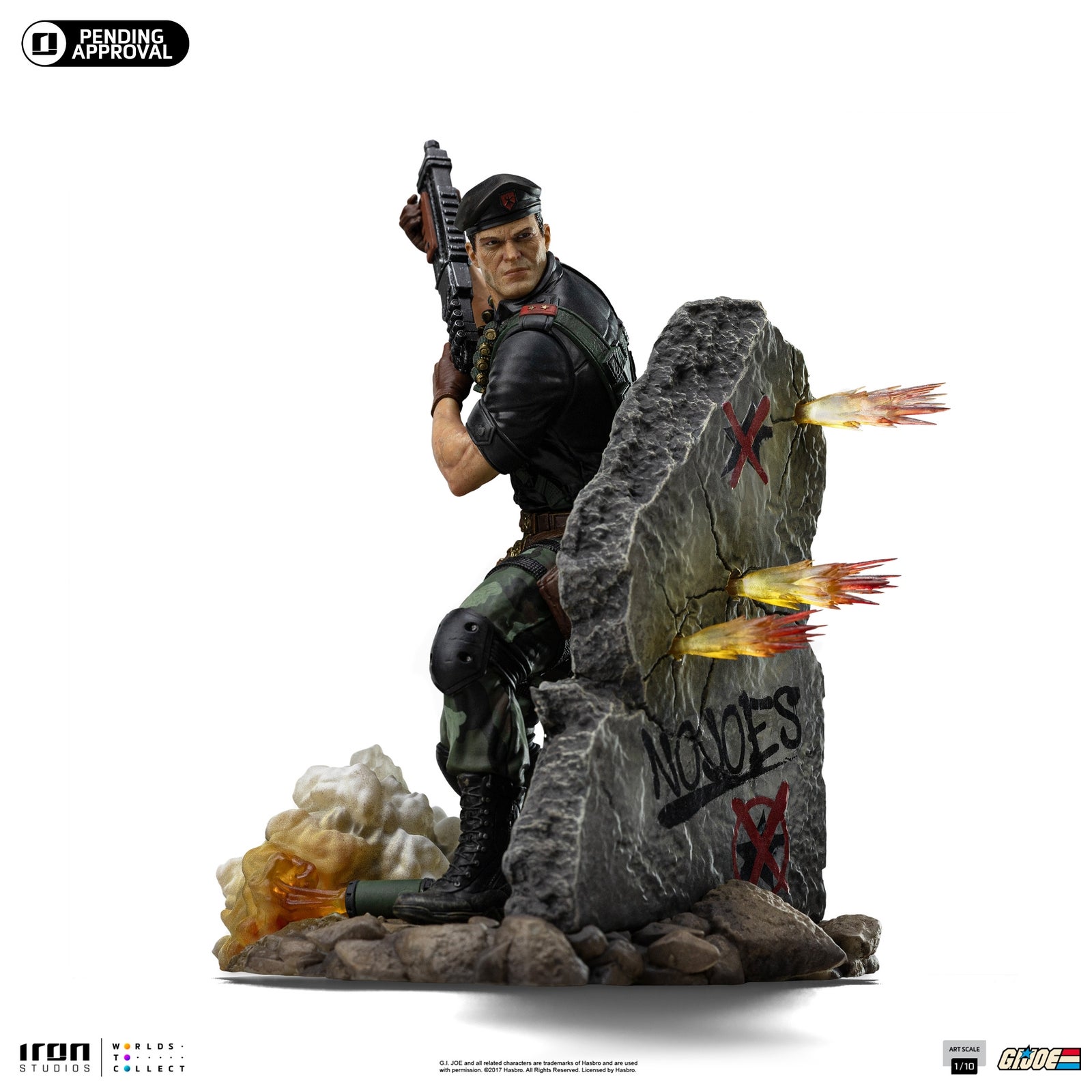 Iron Studios G.I Joe Flint  Art Scale 1/10 Statue