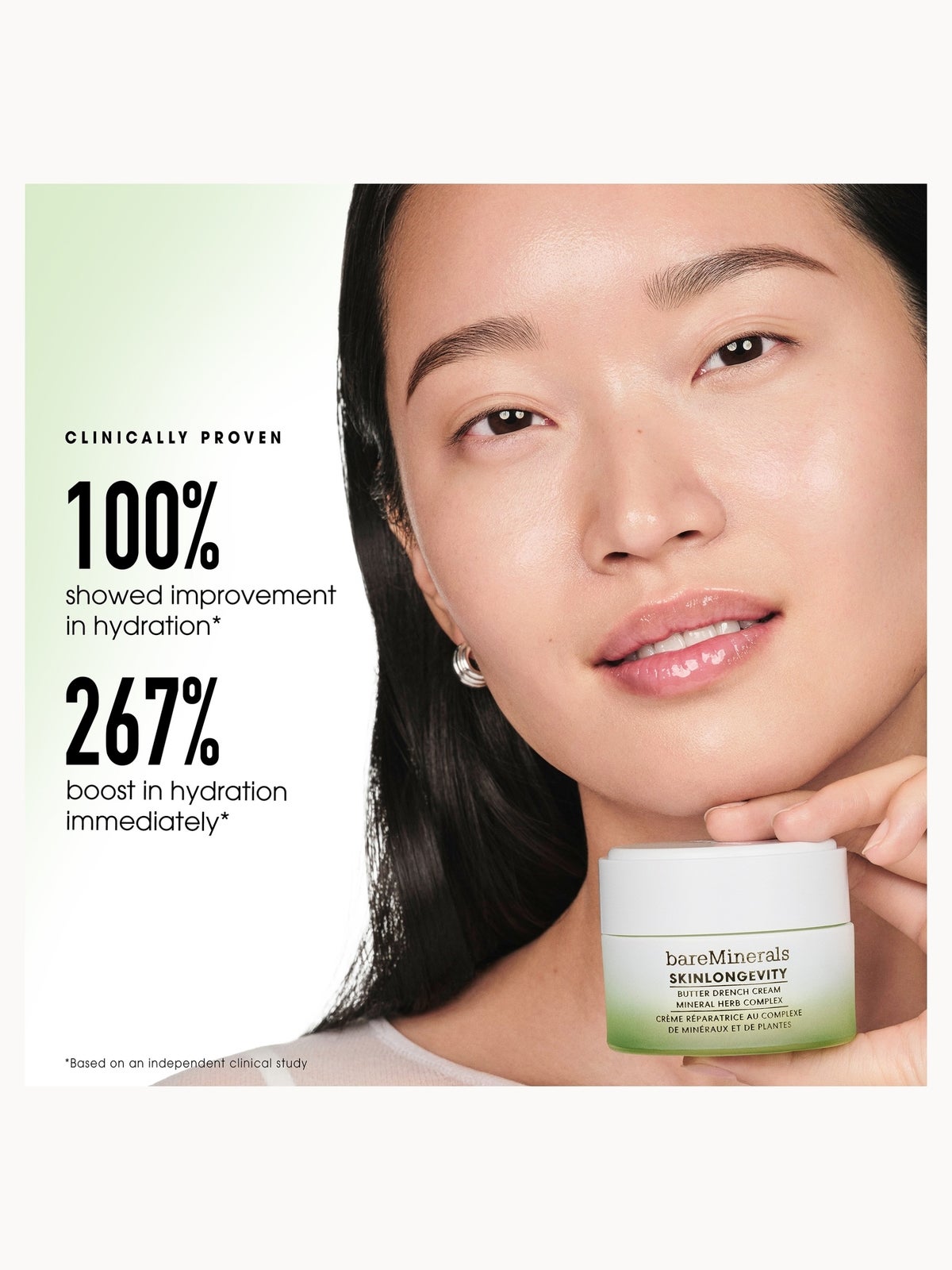 bareMinerals SKINLONGEVITY Butter Drench Cream Mineral Herb Complex 50g 4