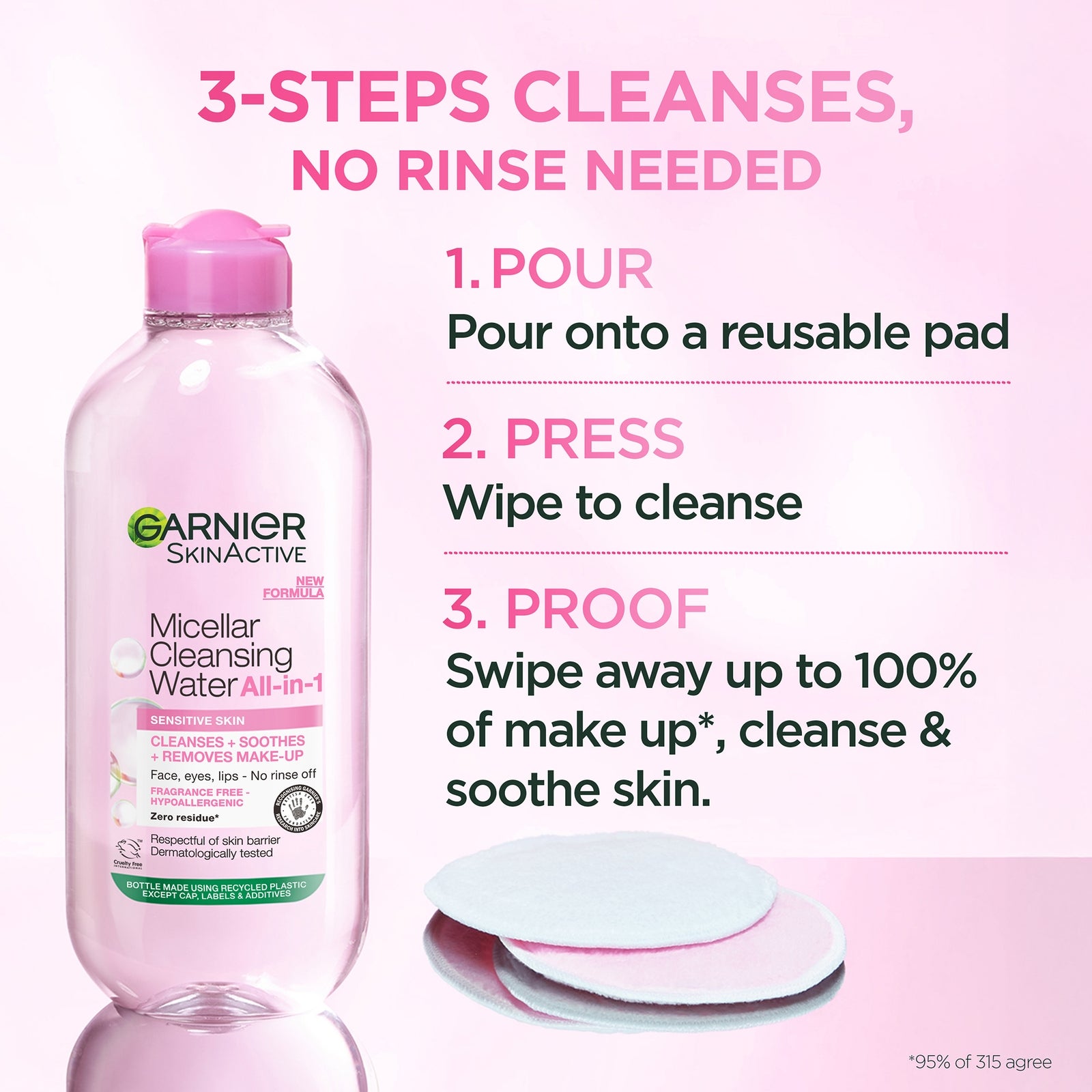 Garnier Skin Micellar Cleanse & Blemish Patch Bundle 2