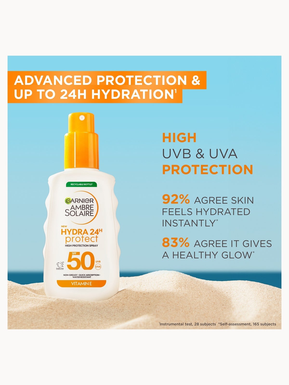 L'Oréal Paris Men Expert x Ambre Solaire SPF50 Face & Body Hydrating Suncream Bundle 2