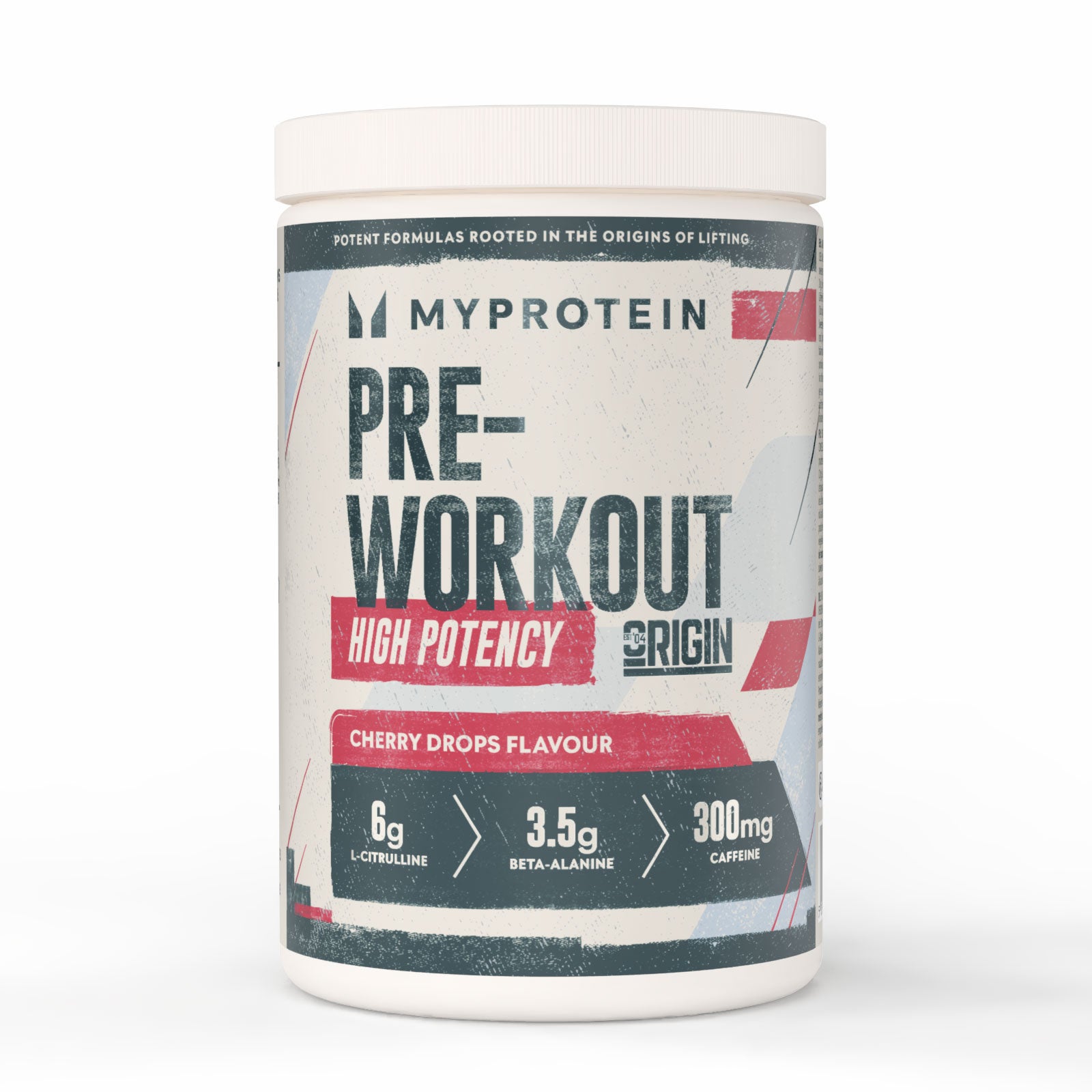 Origin Pre-Workout - 630G - 30servings - Cherry Drops