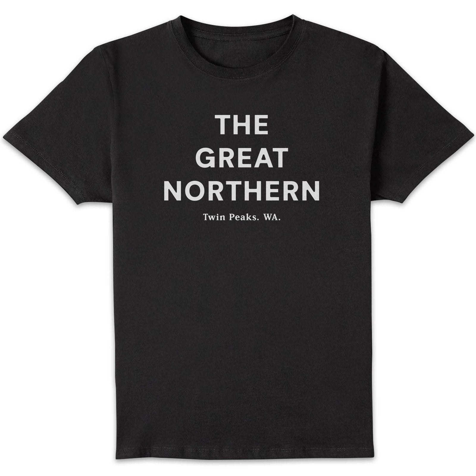 Twin Peaks The Great Northern Unisex T-Shirt - Black - L