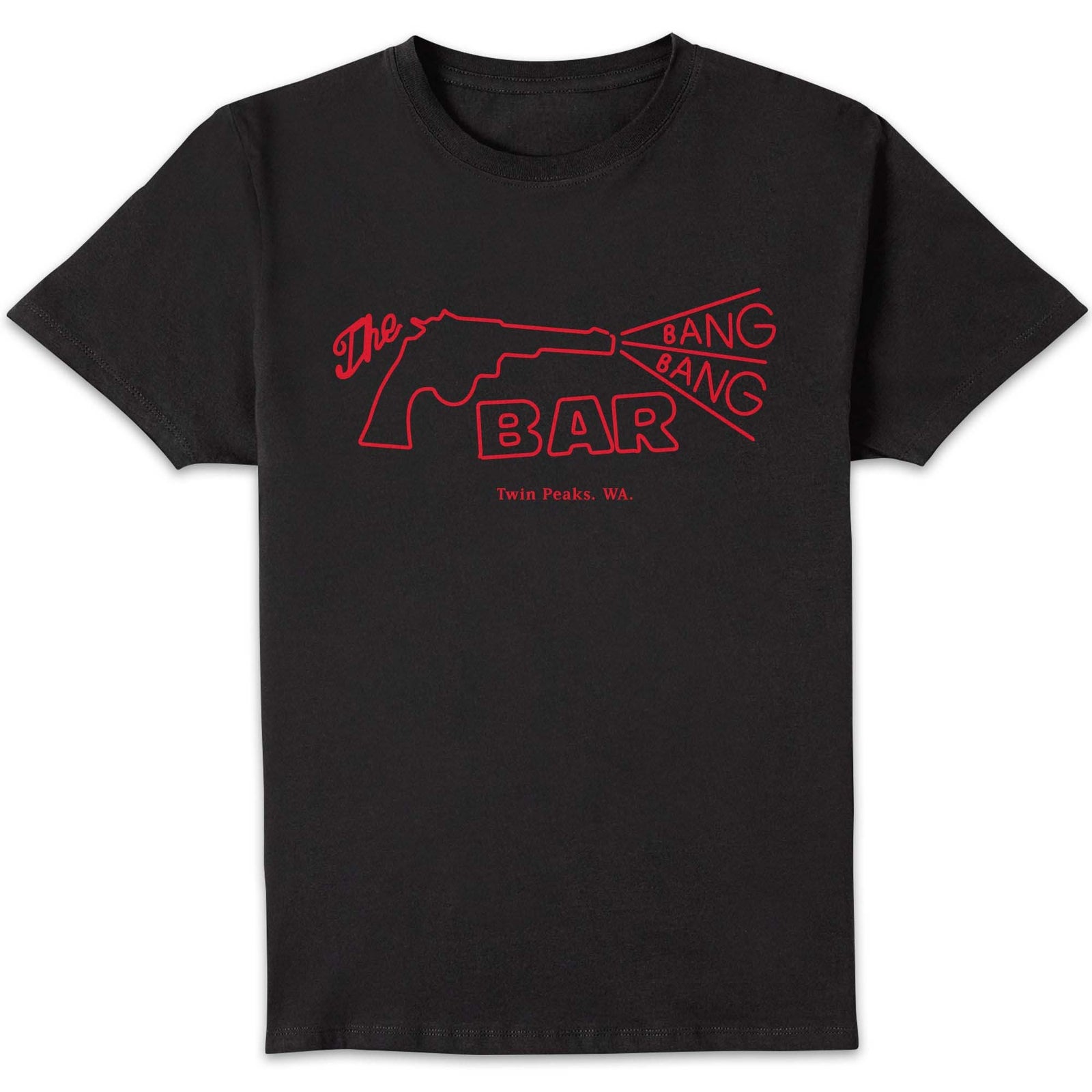 Twin Peaks The Bang Bang Bar Unisexe T-shirt - Noir