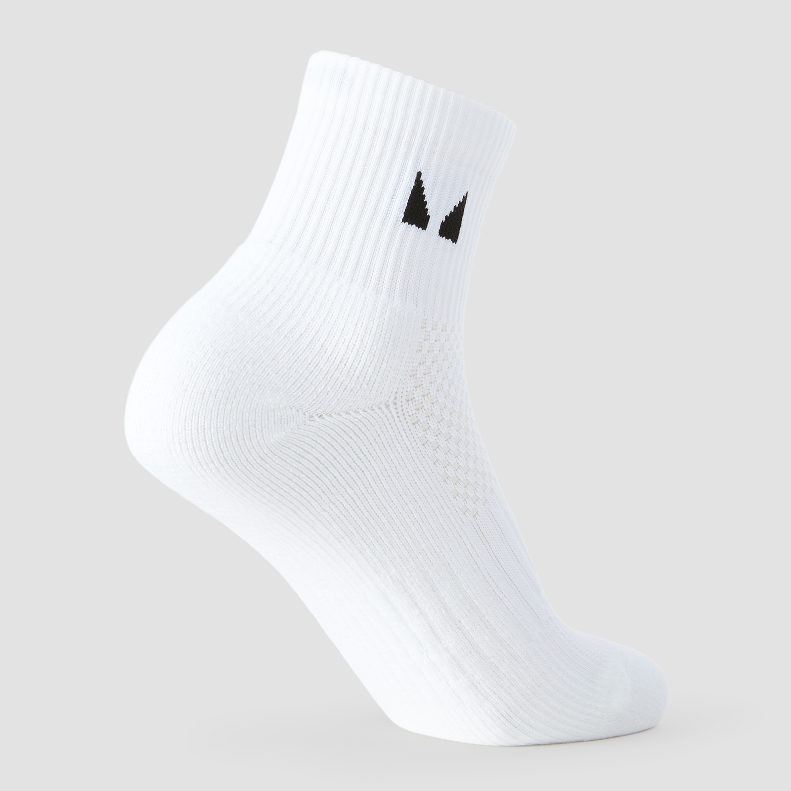 Thumbnail - MP knöchellange Laufsocken (3er-Pack) – Weiß - UK 9-11
