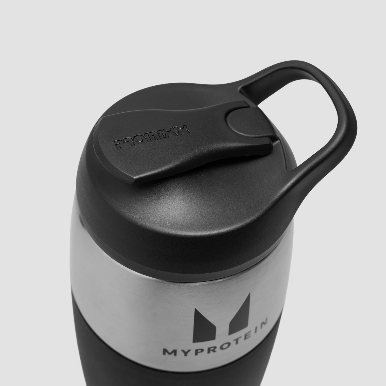 5059883410098 - Myprotein x Promixx Einwandige Metallflasche 950ml - Stealth-Schwarz 5059883410098 - Myprotein x Promixx Einwandige Metallflasche 950ml - Stealth-Schwarz