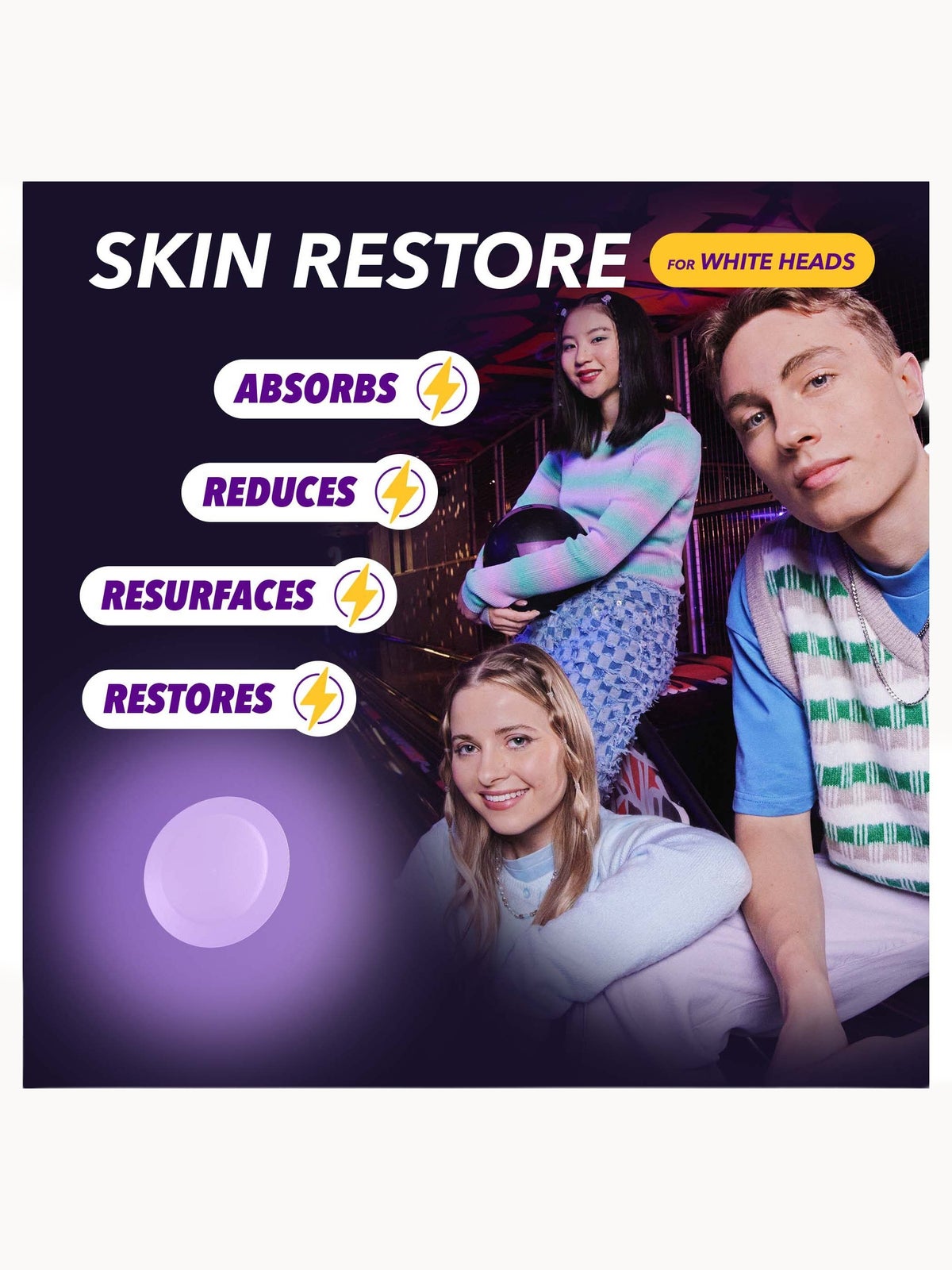 Purifide by Acnecide Skin Restore Pimple Patches, Patch Your Spot with Hydrocolloid and Salicylic Acid 23 Absorbent Patches 4