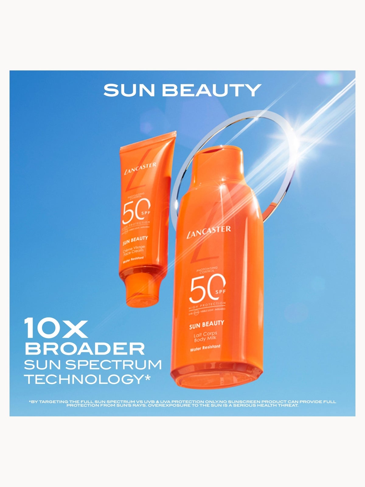 Lancaster Sun Beauty Body Milk SPF50 400ml 4
