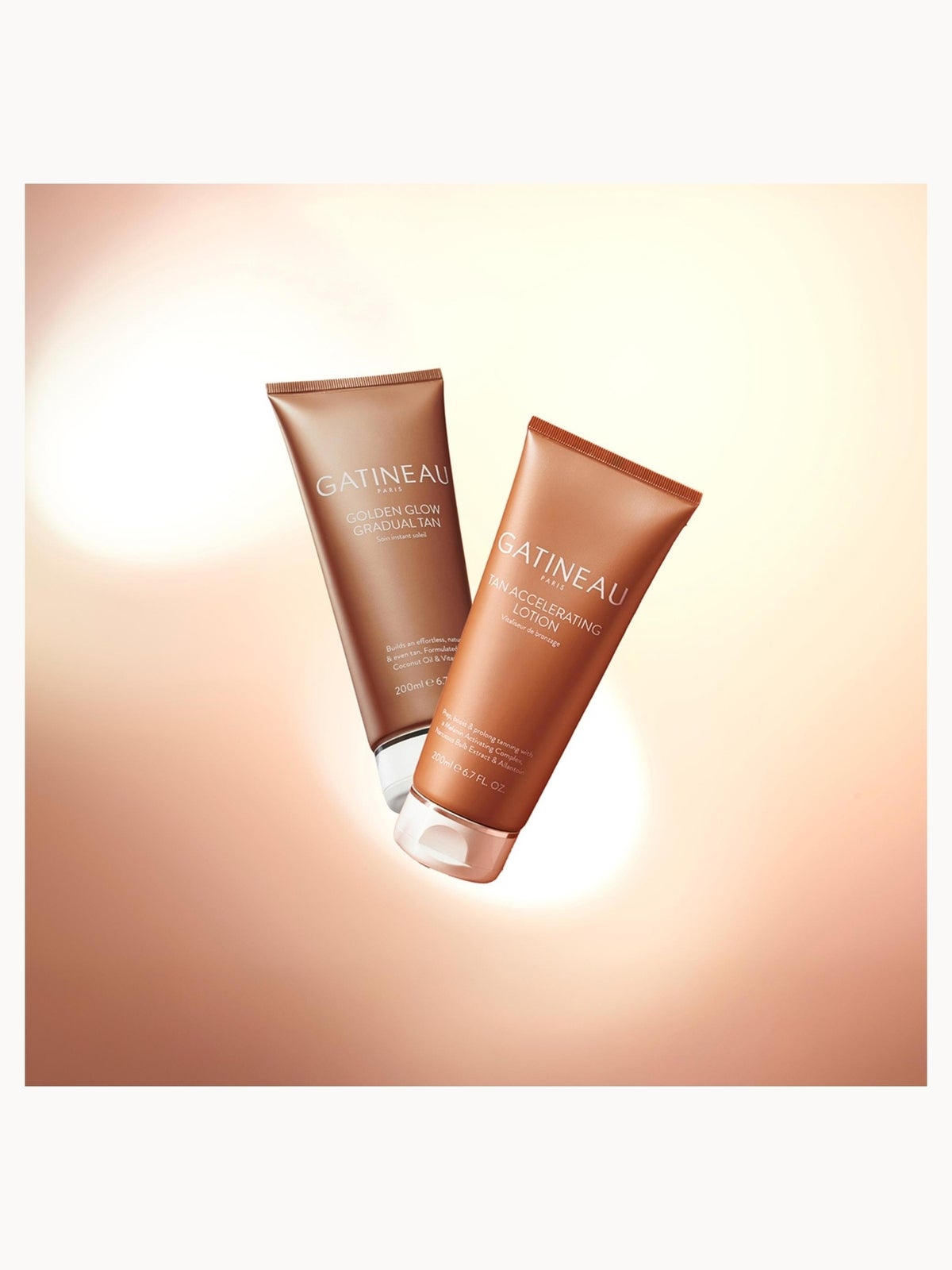 Gatineau Tan Accelerating Lotion and Golden Glow Gradual Tan Giftset (Worth £73) 2