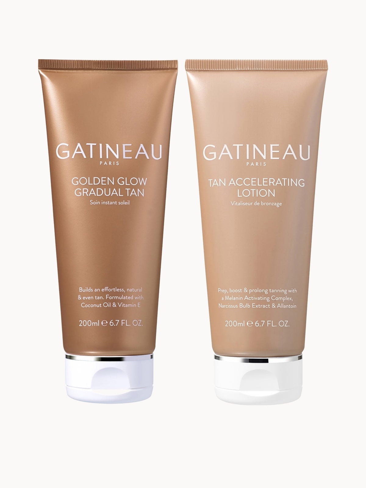 Gatineau Tan Accelerating Lotion and Golden Glow Gradual Tan Giftset (Worth £73)