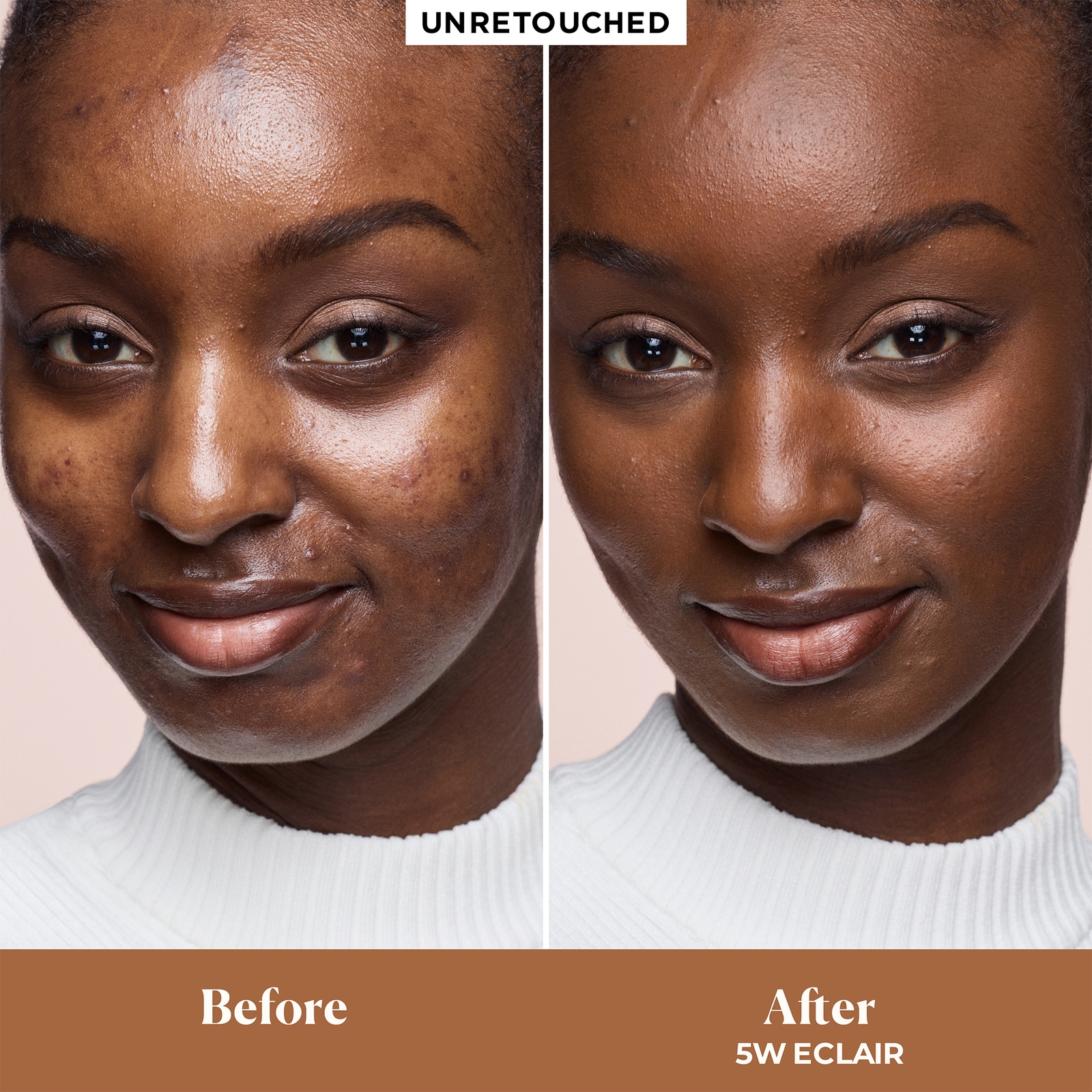 Thumbnail - Laura Mercier - Real Flawless Feathermatte Powder Foundation (Various Shades) - 5W Eclair 