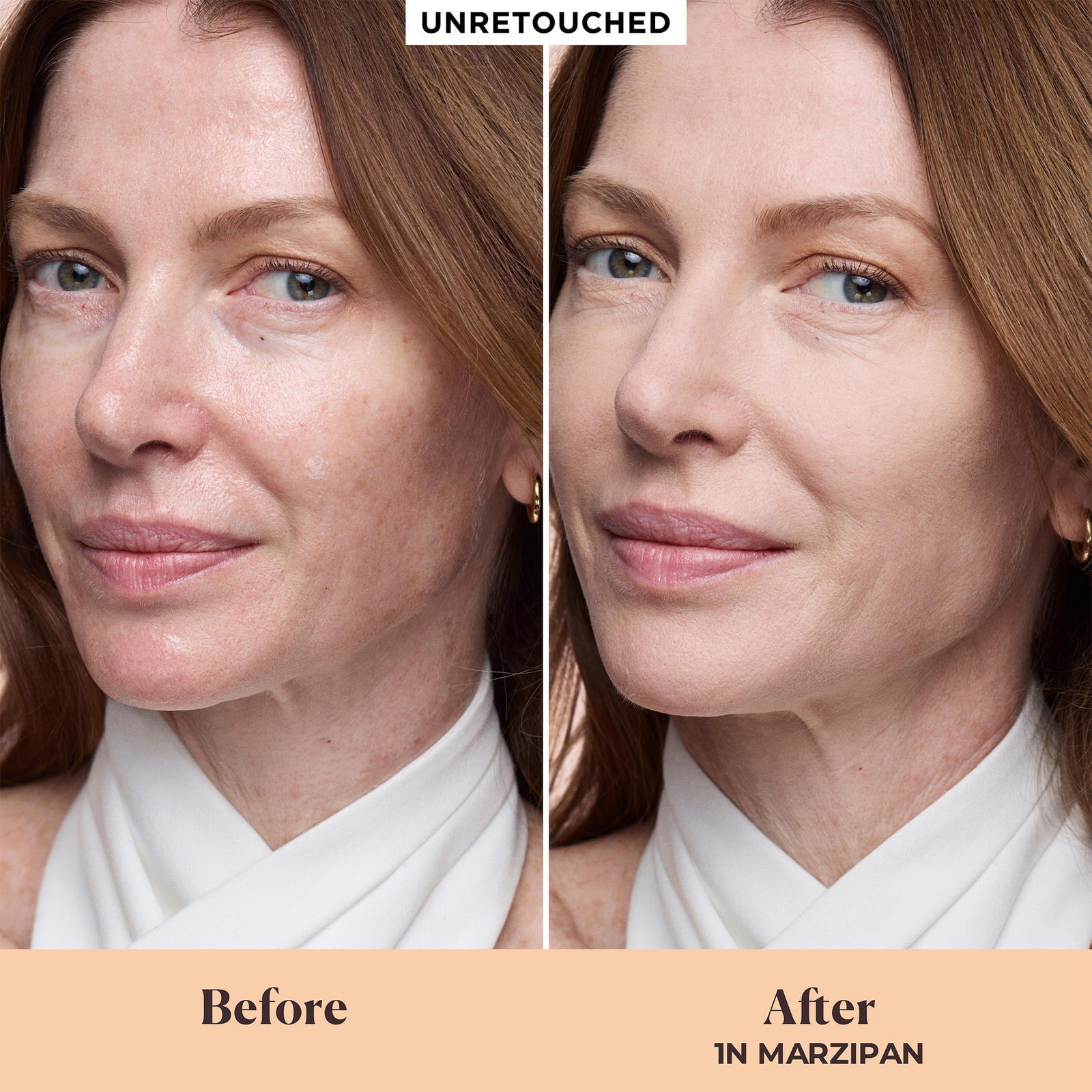 Thumbnail - Laura Mercier - Real Flawless Feathermatte Powder Foundation (Various Shades) - 1N Marzipan  