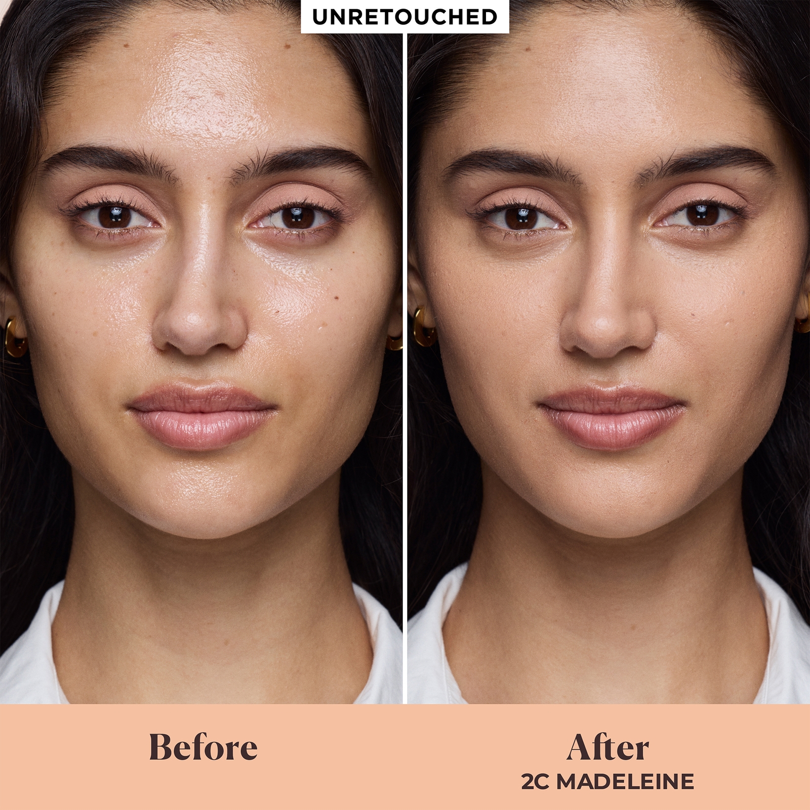 Thumbnail - Laura Mercier - Real Flawless Feathermatte Powder Foundation (Various Shades) - 2C Madeleine