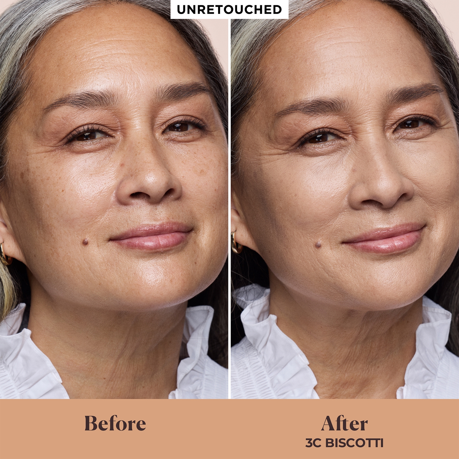 Thumbnail - Laura Mercier - Real Flawless Feathermatte Powder Foundation (Various Shades) - 3C Biscotti 