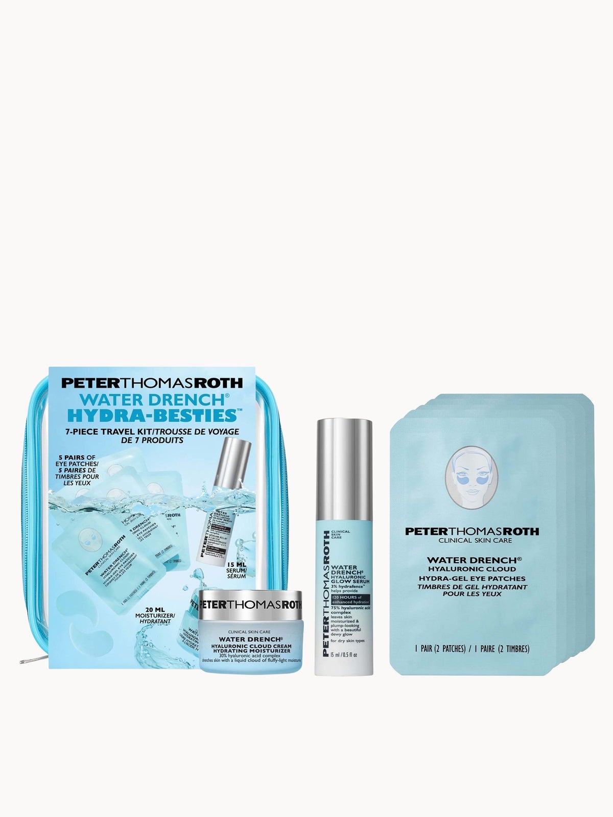 Peter Thomas Roth Water Drench® Hydra-Besties 7-Piece Travel Kit