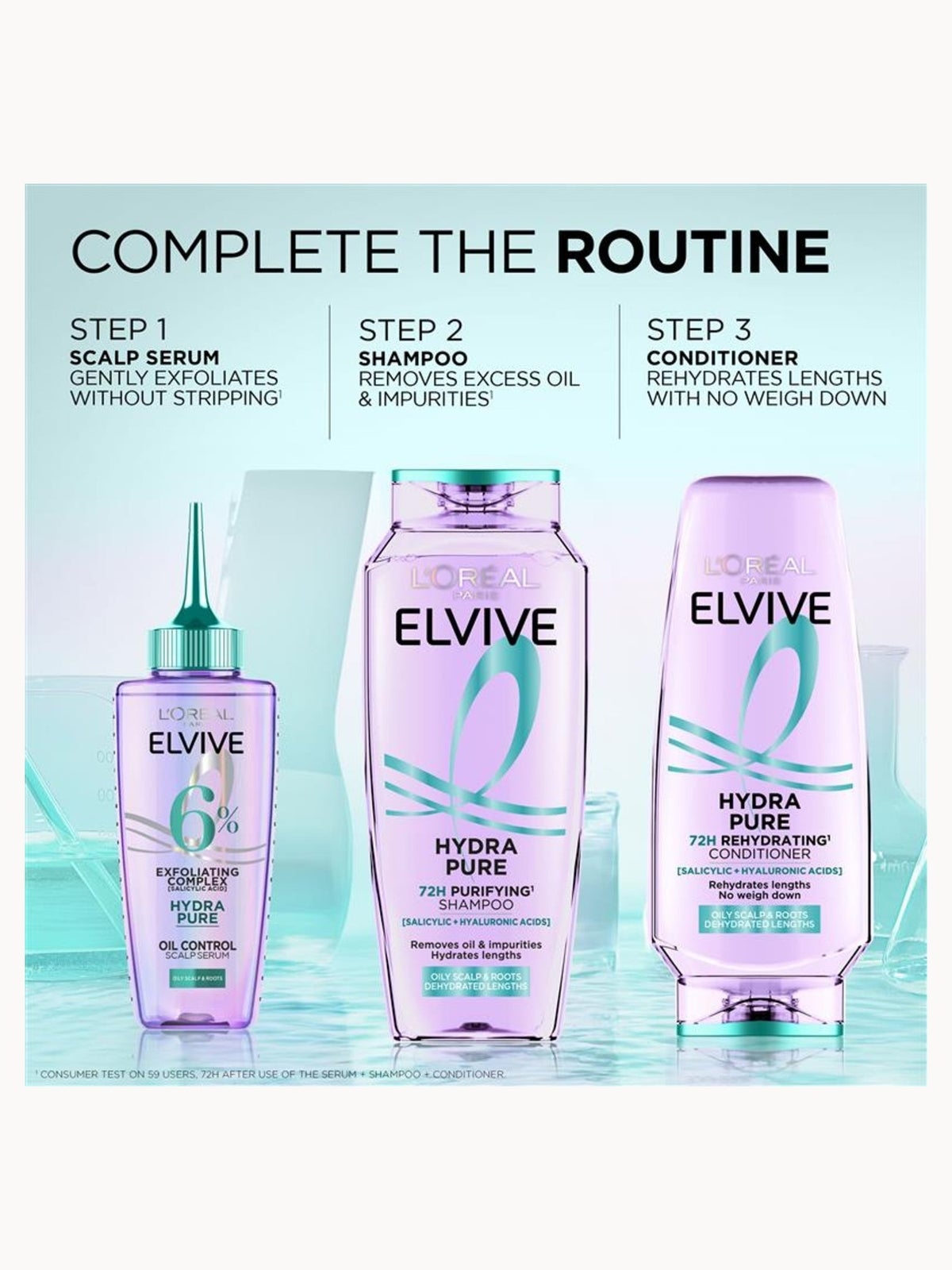 L'Oreal Paris Elvive Hydra Pure Purifying Conditioner 400ml 4