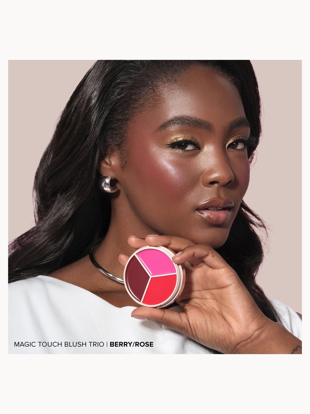 Anastasia Beverly Hills Magic Touch Blush Trio (Various Shades) - Berry/Rose Trio 2
