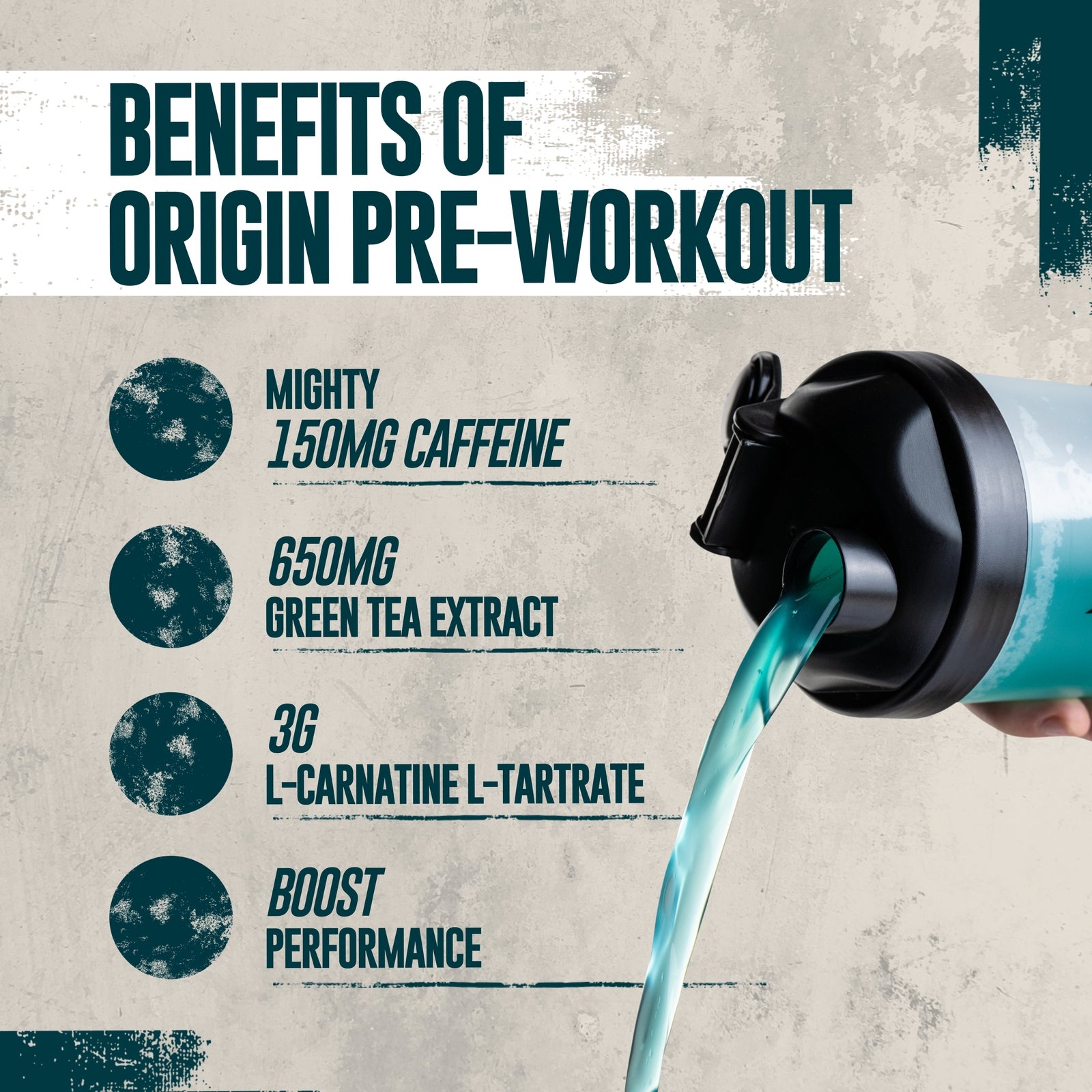 Myprotein Origin Shred Pre-Workout - 60SERVINGS, 660g - Blue Raspberry Fizz