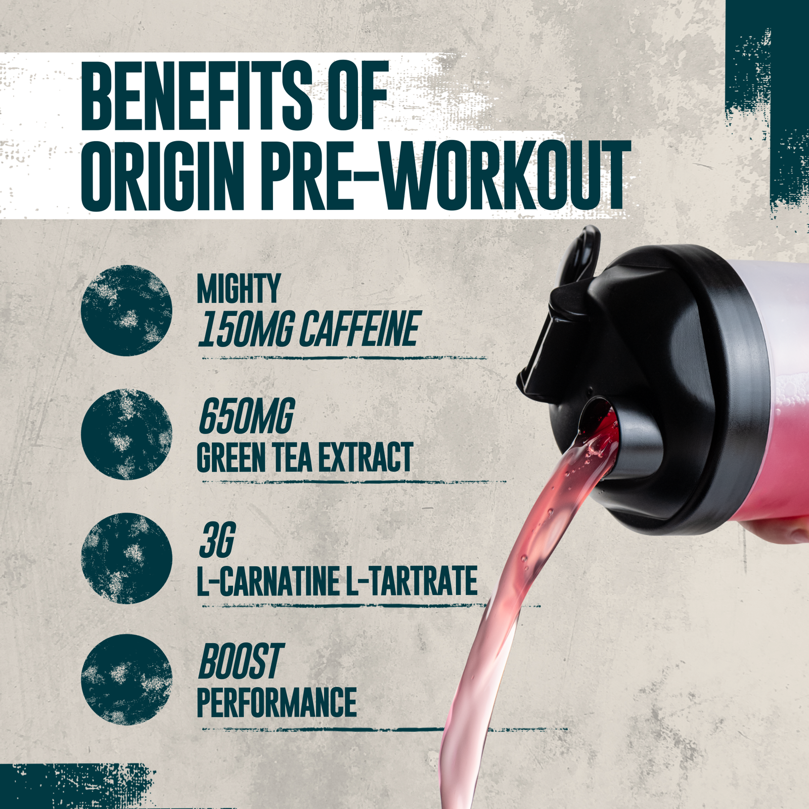 Myprotein Origin Shred Pre-Workout - 60SERVINGS, 660g - Strawberry Laces