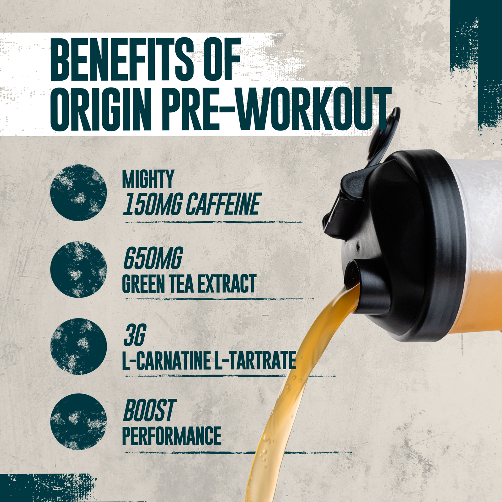 Myprotein Origin Shred Pre-Workout - 60SERVINGS, 660g - Tropical Heatwave