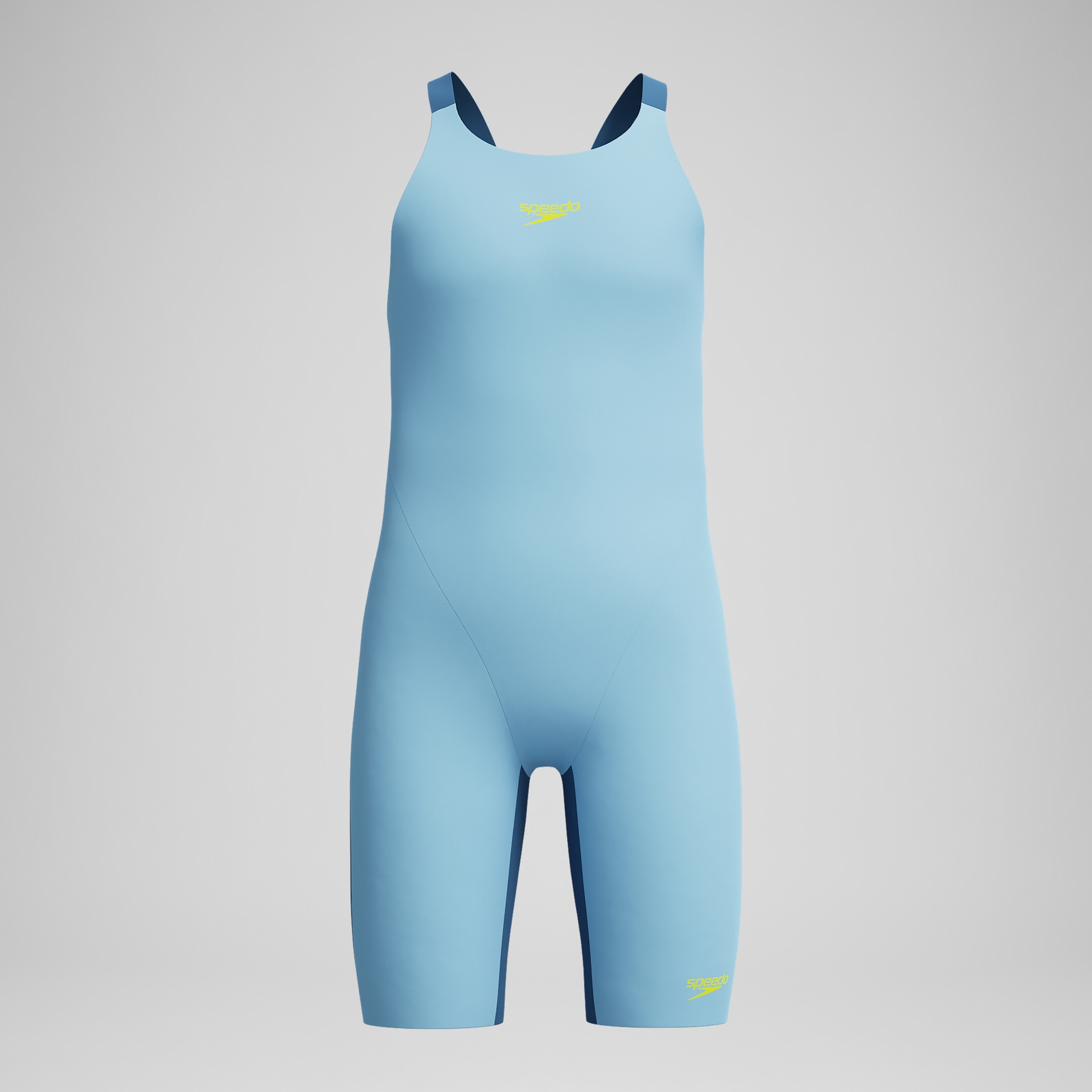 Girls Fastskin Endurance+ Max Openback Kneeskin Blue
