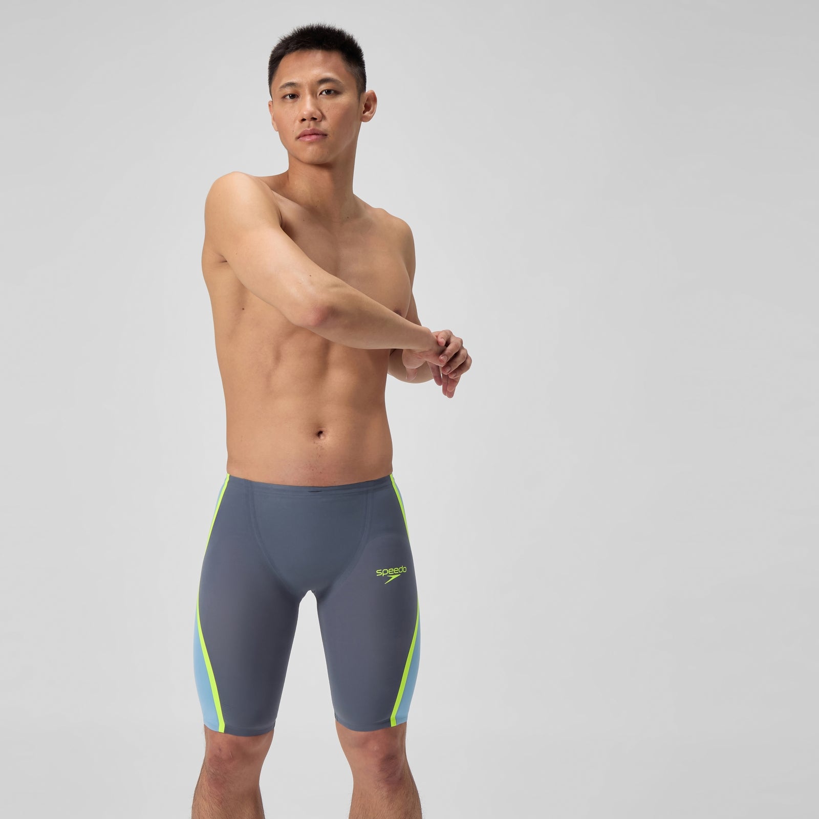 Men's Fastskin LZR Pure Intent 2.0 High Waist Jammer Grey/Blue