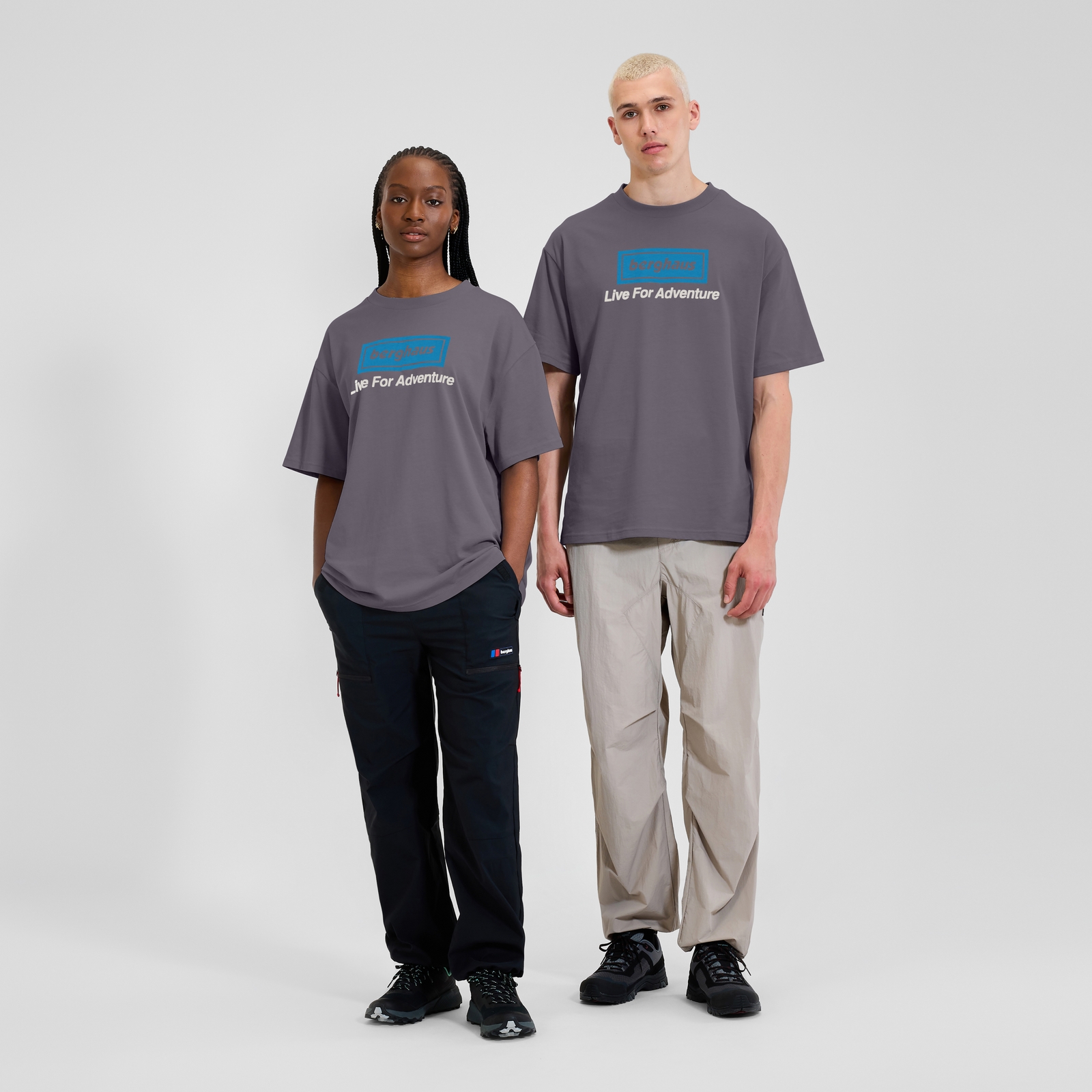 Unisex Adventure Tour Tee - Purple