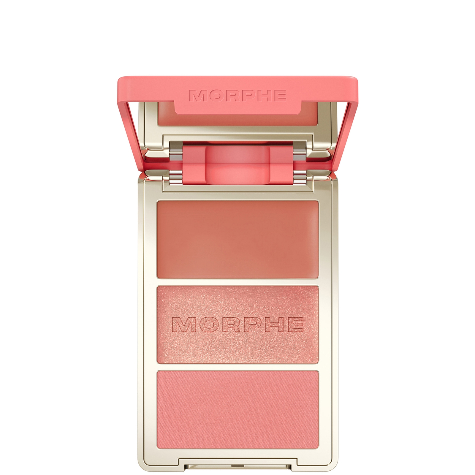 Morphe Cheek Thrills Multi-Finish Face Trio (Various Shades) - BEACH BONFIRE