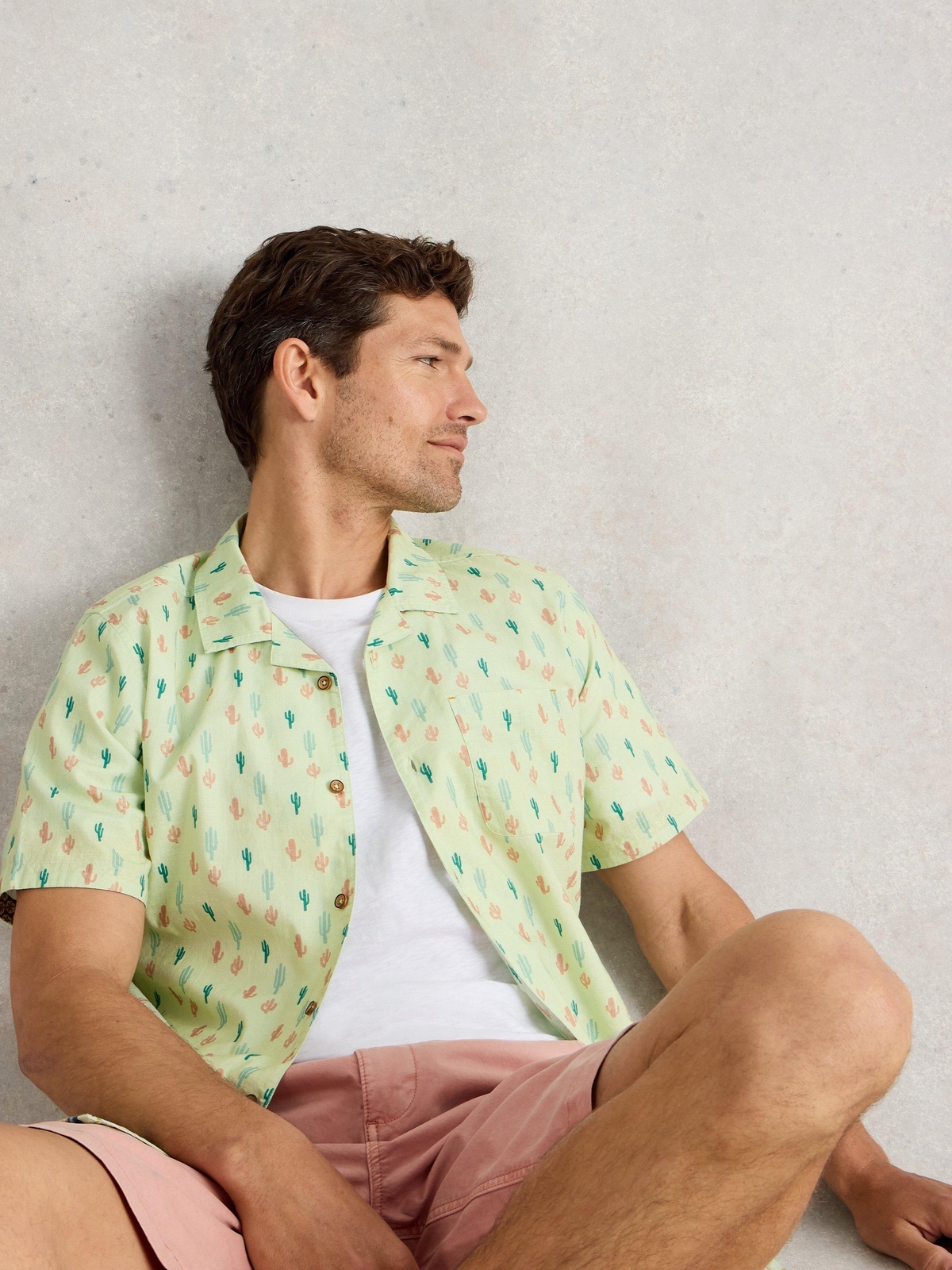 Hemd Hayle mit Kakteenprint - XL